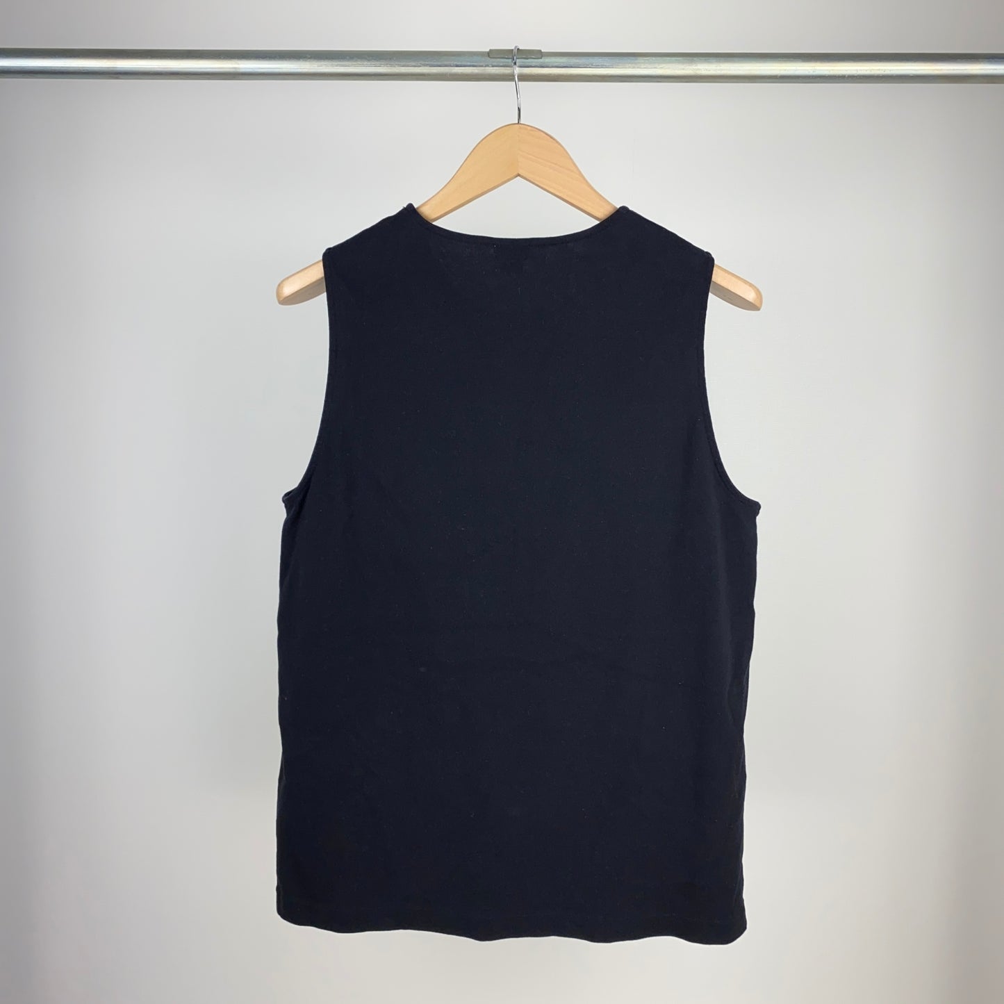 H BEAUTY & YOUTH ノースリーブTシャツ メンズ L 黒系【中古】