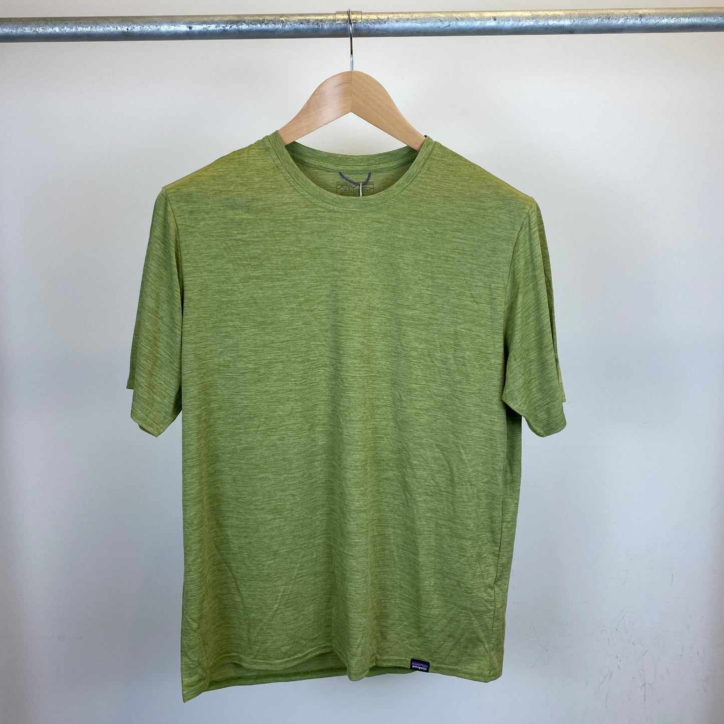 patagonia 半袖Tシャツ メンズ M 緑系【中古】