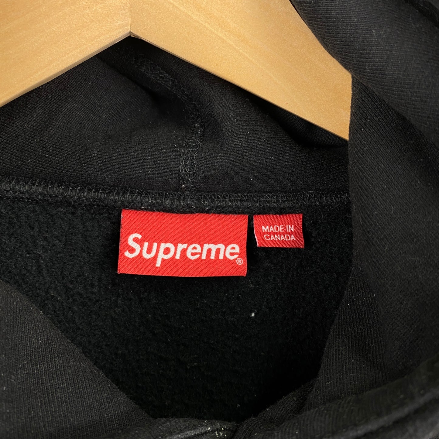 Supreme パーカー メンズ L 黒系【中古】