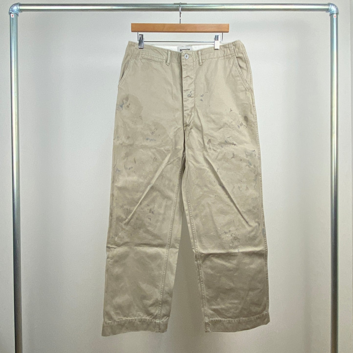 BOWWOW チノパン メンズ XL ベージュ系【中古】