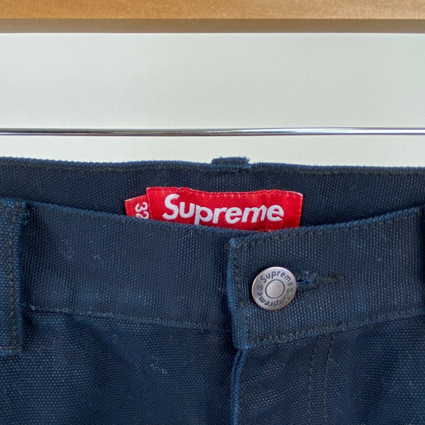 SUPREME ペインターパンツ メンズ M 黒系【中古】