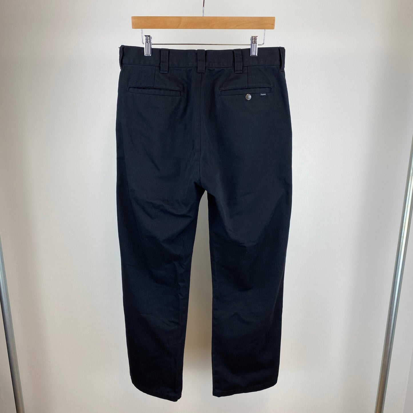 SUPREME チノパンツ メンズ M 黒系【中古】