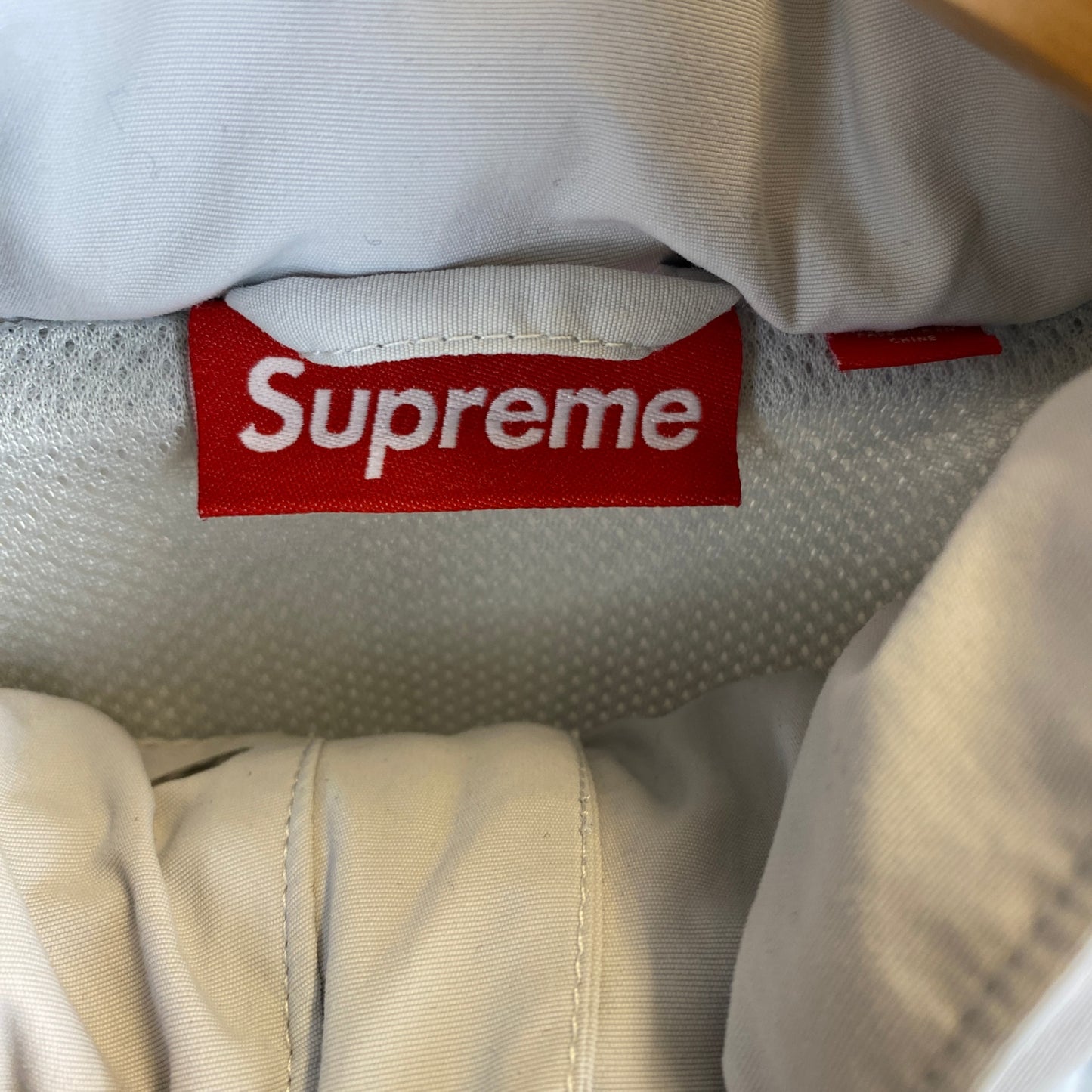 SUPREME ナイロンブルゾン メンズ L グレー系【中古】
