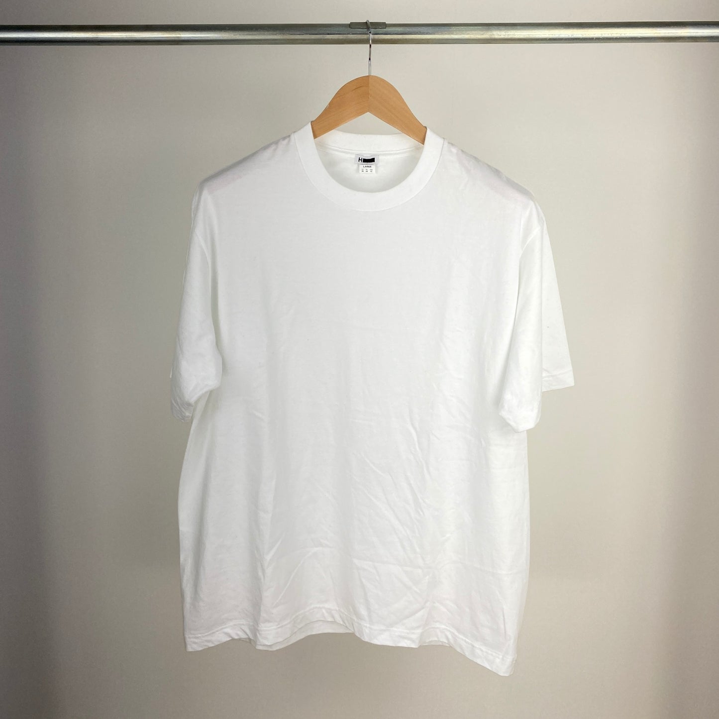 H BEAUTY & YOUTH 半袖Tシャツ メンズ L 白系【中古】