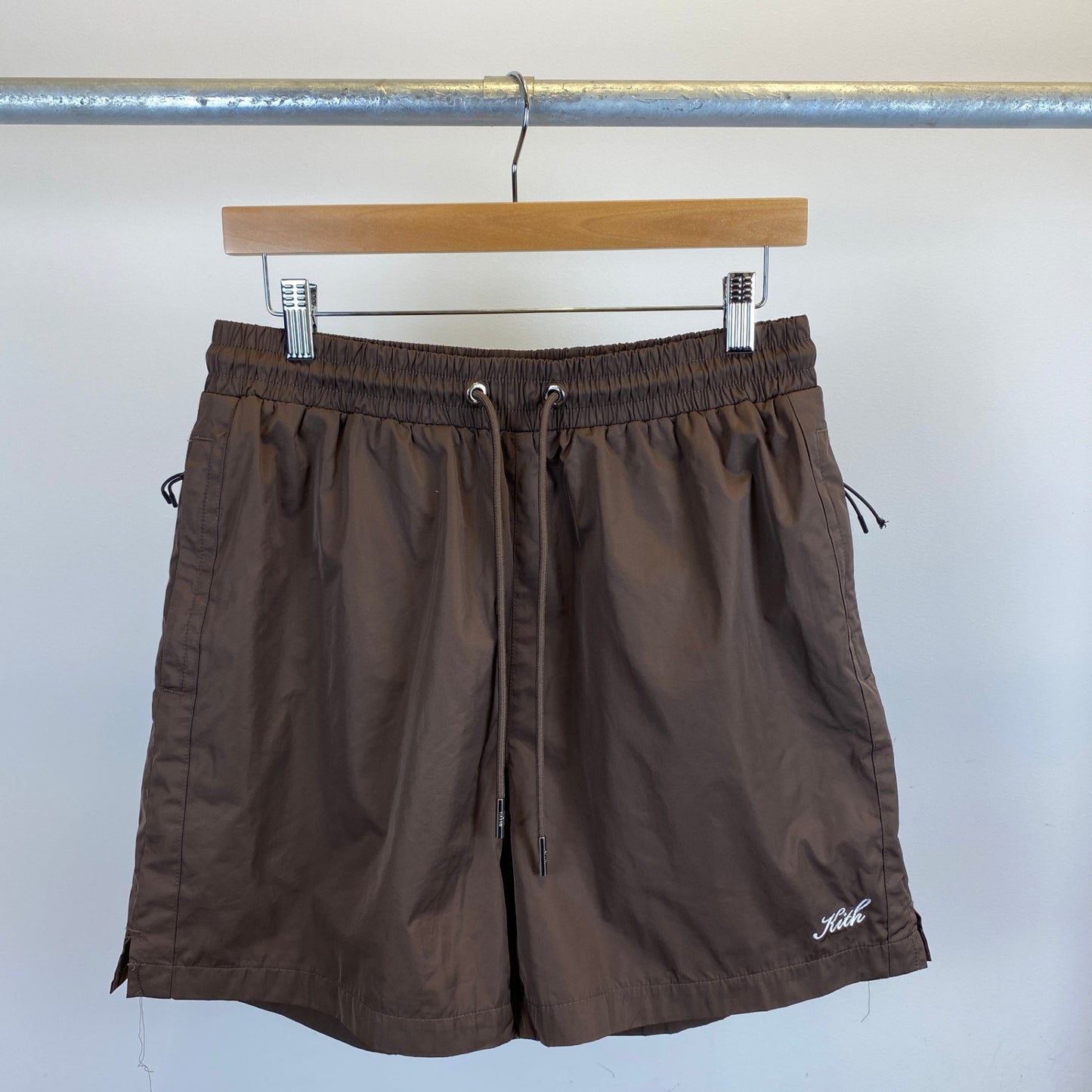KITH ナイロンショーツ メンズ M 茶系【中古】