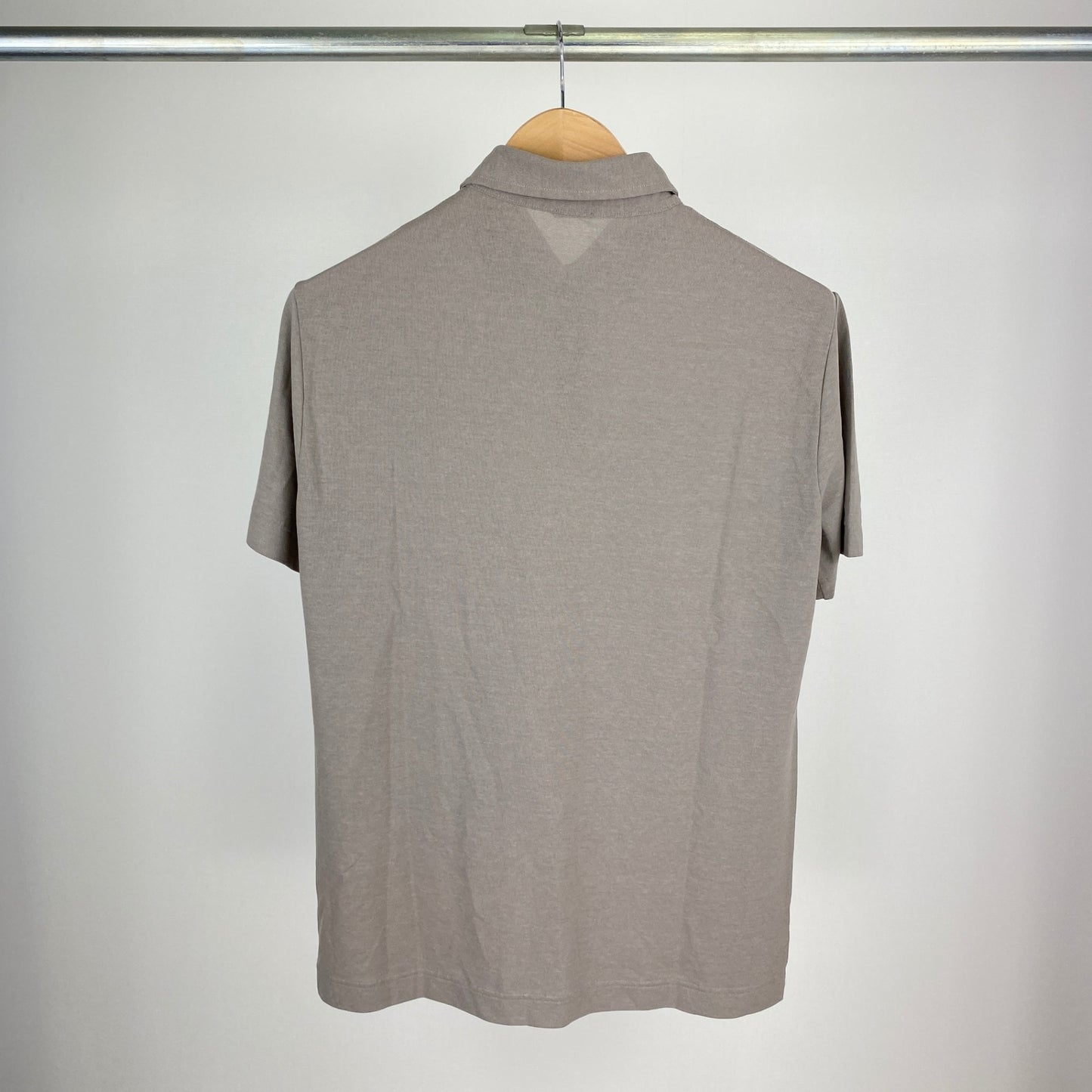 ZANONE 半袖ポロシャツ メンズ XL ベージュ系【中古】