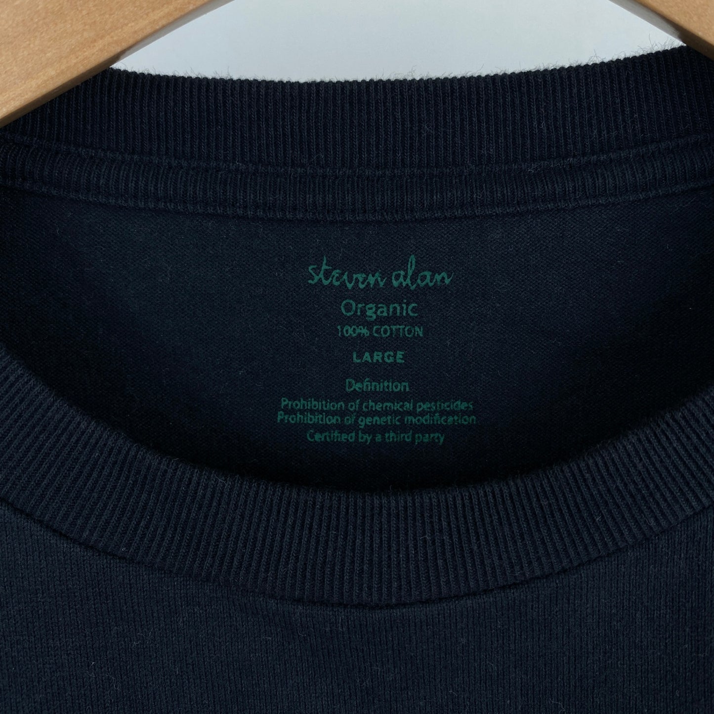 Steven alan 半袖Tシャツ メンズ L 黒系【中古】