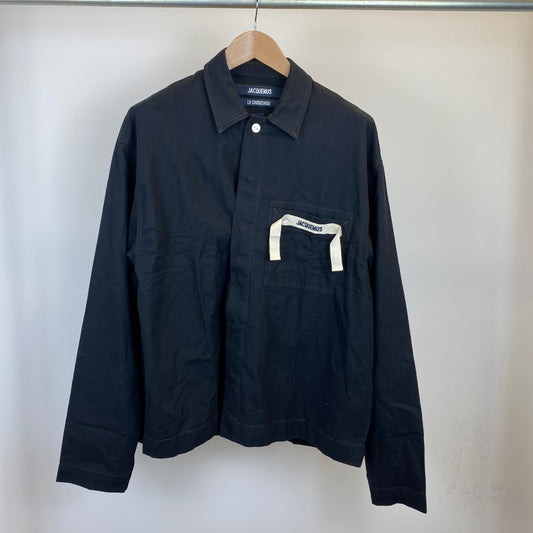 JACQUEMUS 長袖シャツ メンズ XL 黒系【中古】