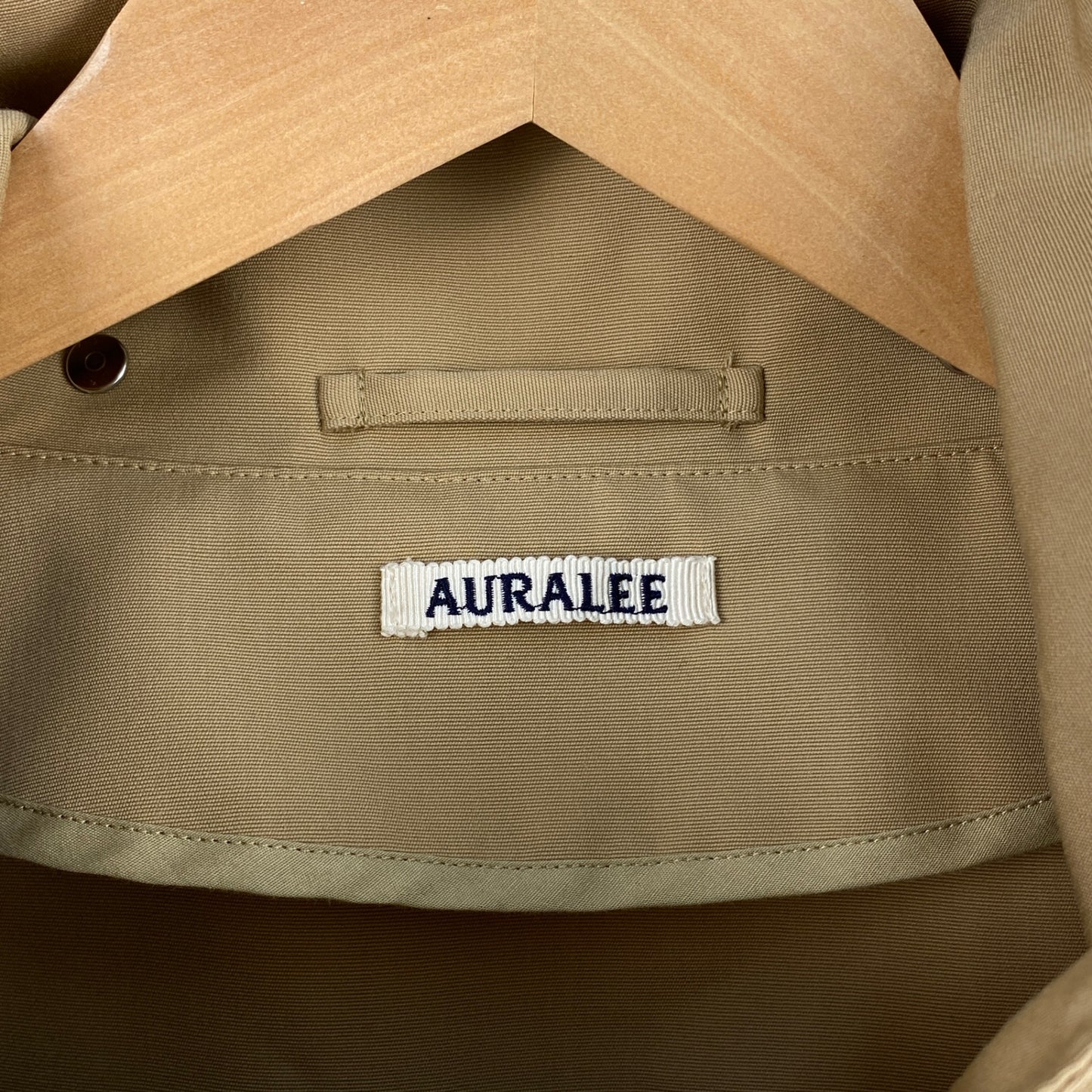 AURALEE ウールブルゾン メンズ XL ベージュ系【中古】