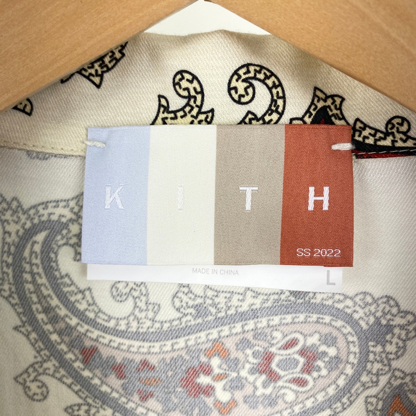KITH 長袖シャツ メンズ L ベージュ系【中古】