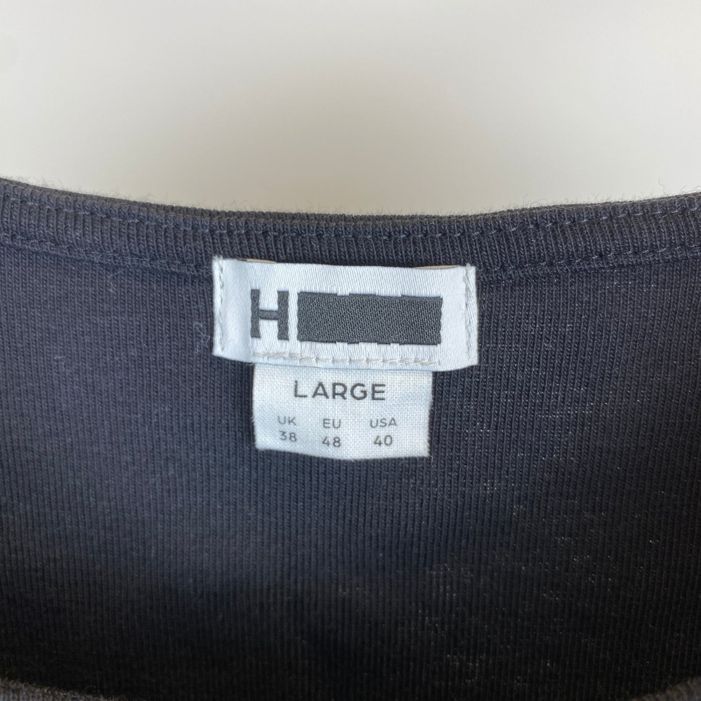 H BEAUTY & YOUTH ノースリーブtシャツ メンズ L 黒系