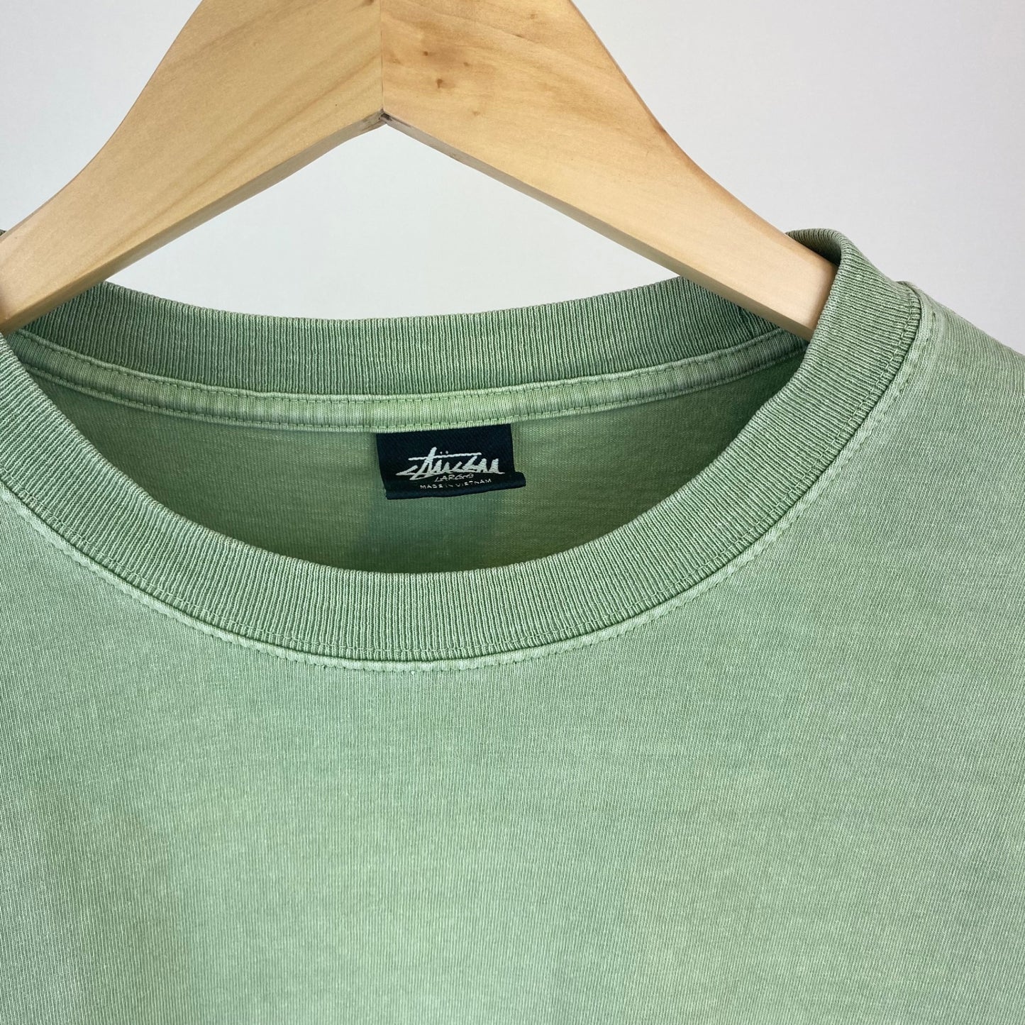 STUSSY ロンT メンズ L 緑系【中古】