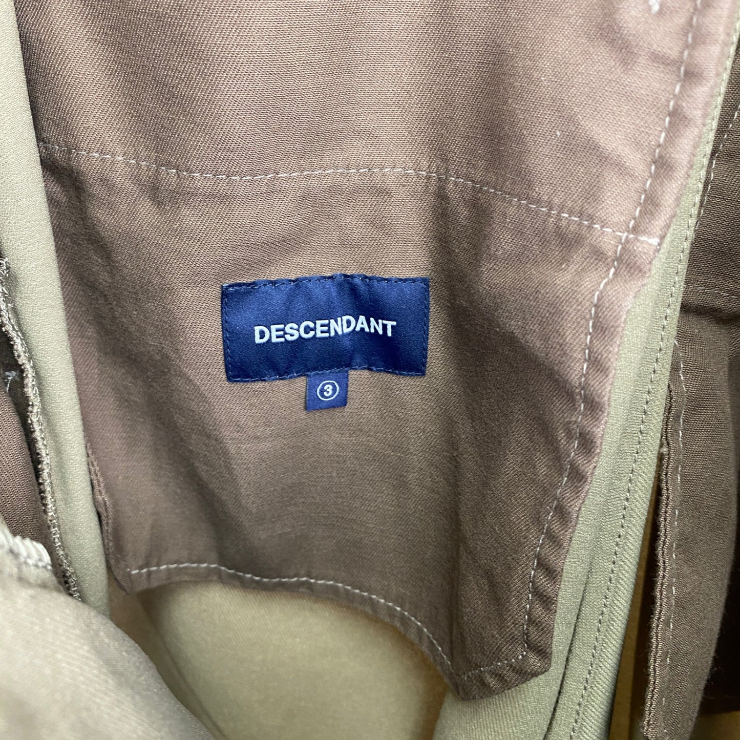 DESCENDANT イージーパンツ メンズ L ベージュ系【中古】