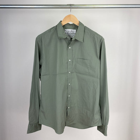 Frank & Eilieen 長袖シャツ メンズ XL 緑系【中古】