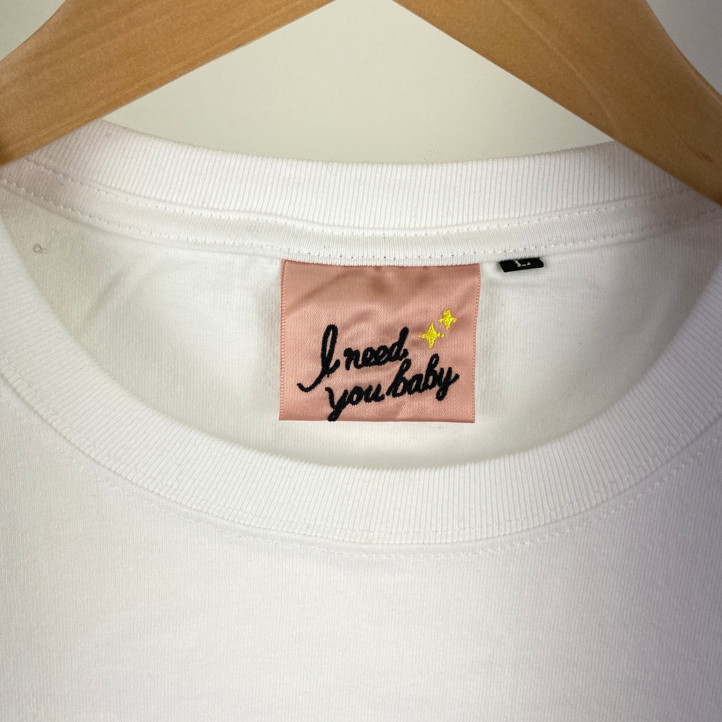 I NEED YOU BABY 半袖Tシャツ メンズ L 白系【中古】