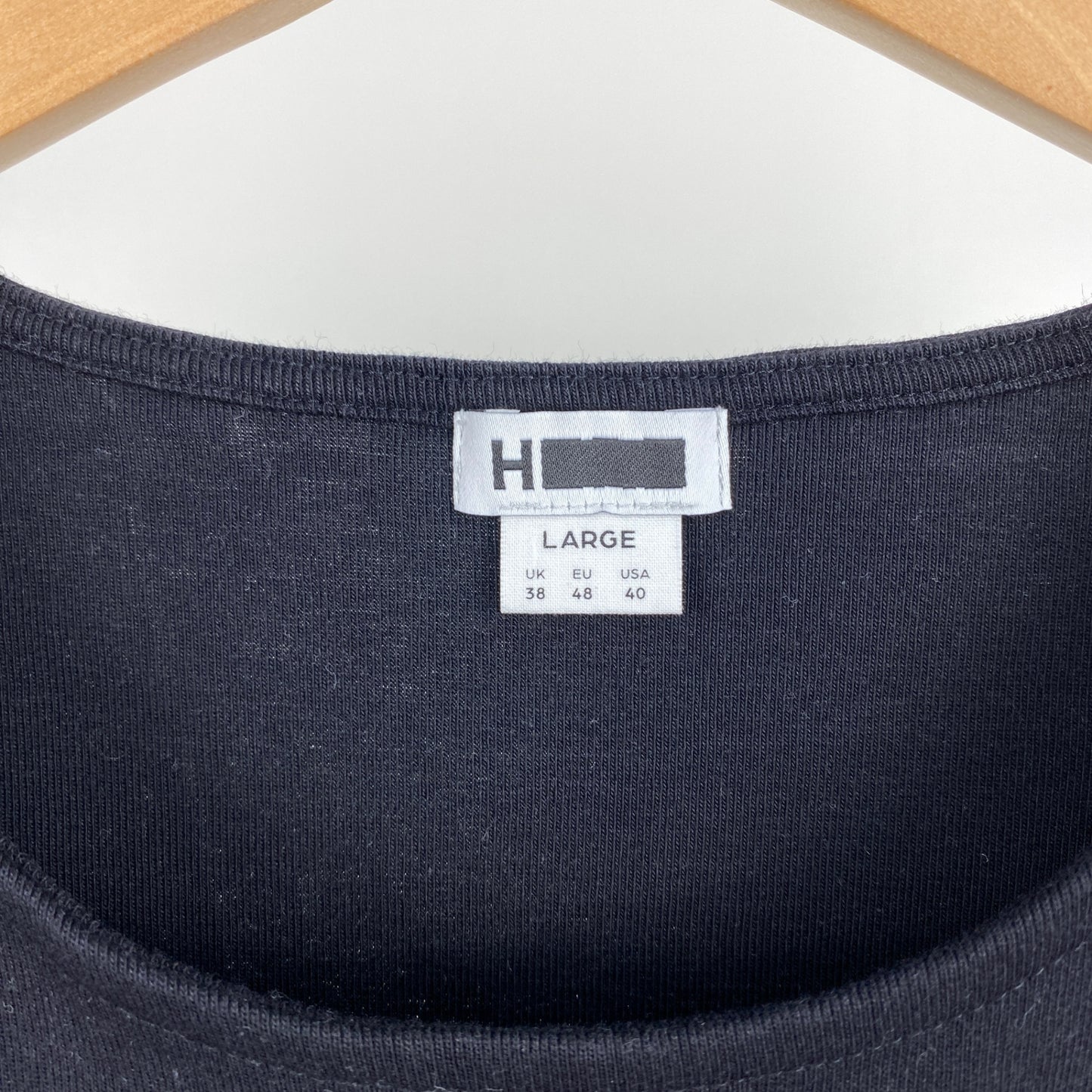 H BEAUTY & YOUTH ノースリーブTシャツ メンズ L 黒系【中古】