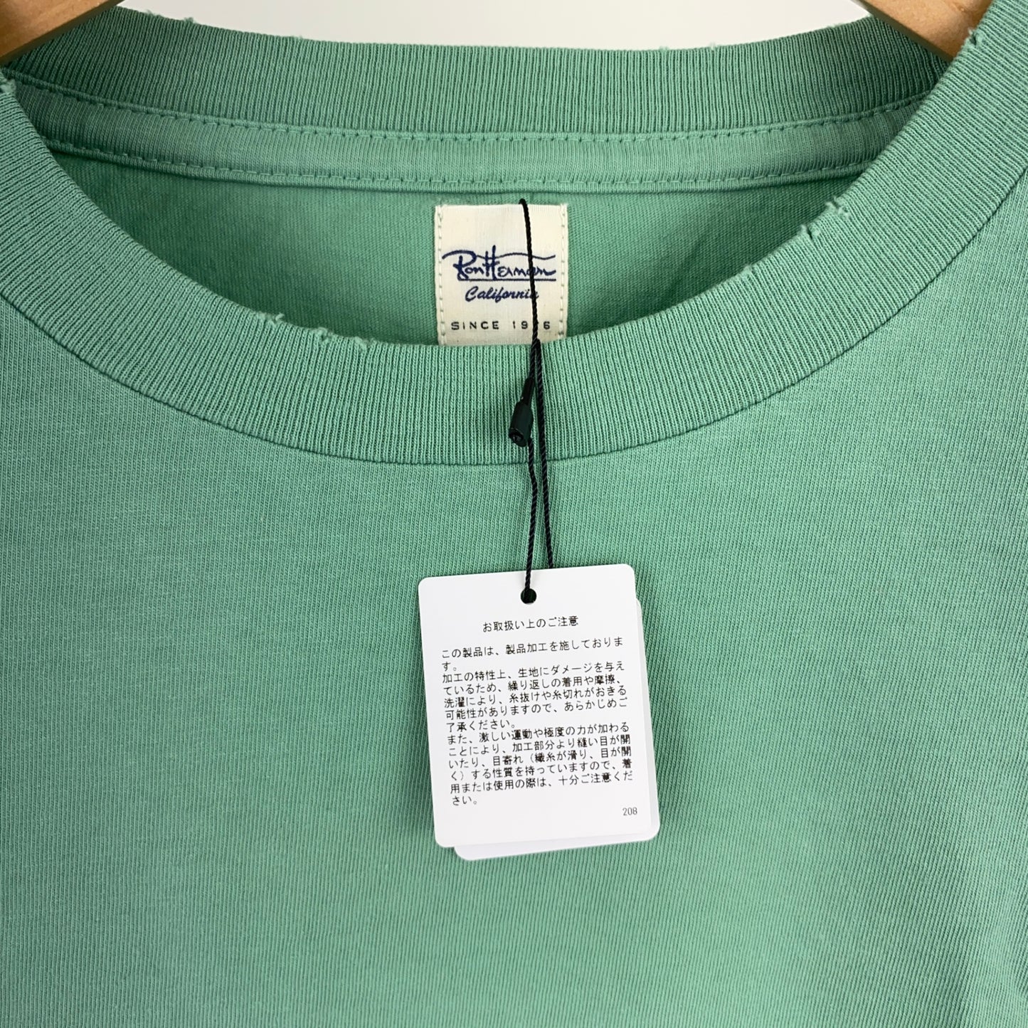 Ron Herman 半袖Tシャツ メンズ L 緑系【中古】