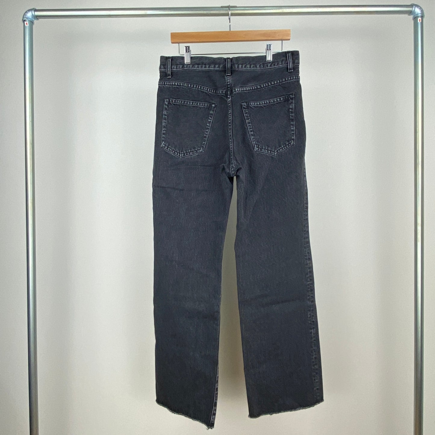 H BEAUTY & YOUTH デニムパンツ メンズ L 黒系【中古】
