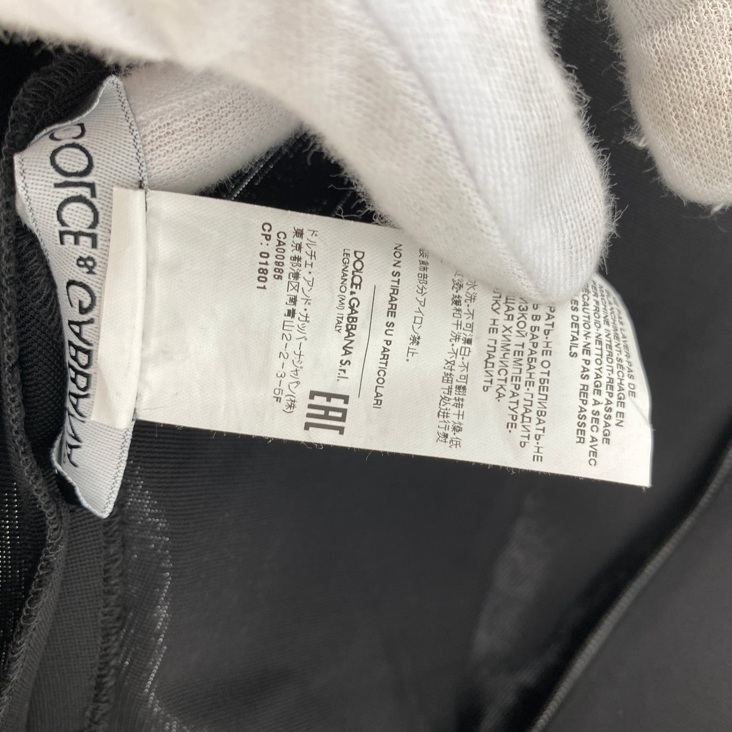 DOLCE&GABBANA ニットワンピース レディーズ S 黒系【中古】