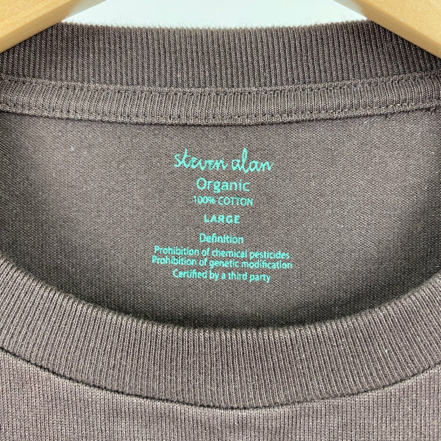 Steven alan 半袖Tシャツ メンズ L 茶系【中古】