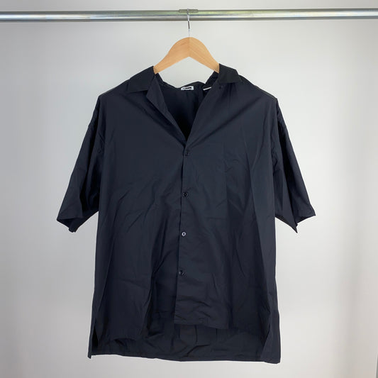 H BEAUTY & YOUTH 半袖シャツ メンズ L 黒系【中古】