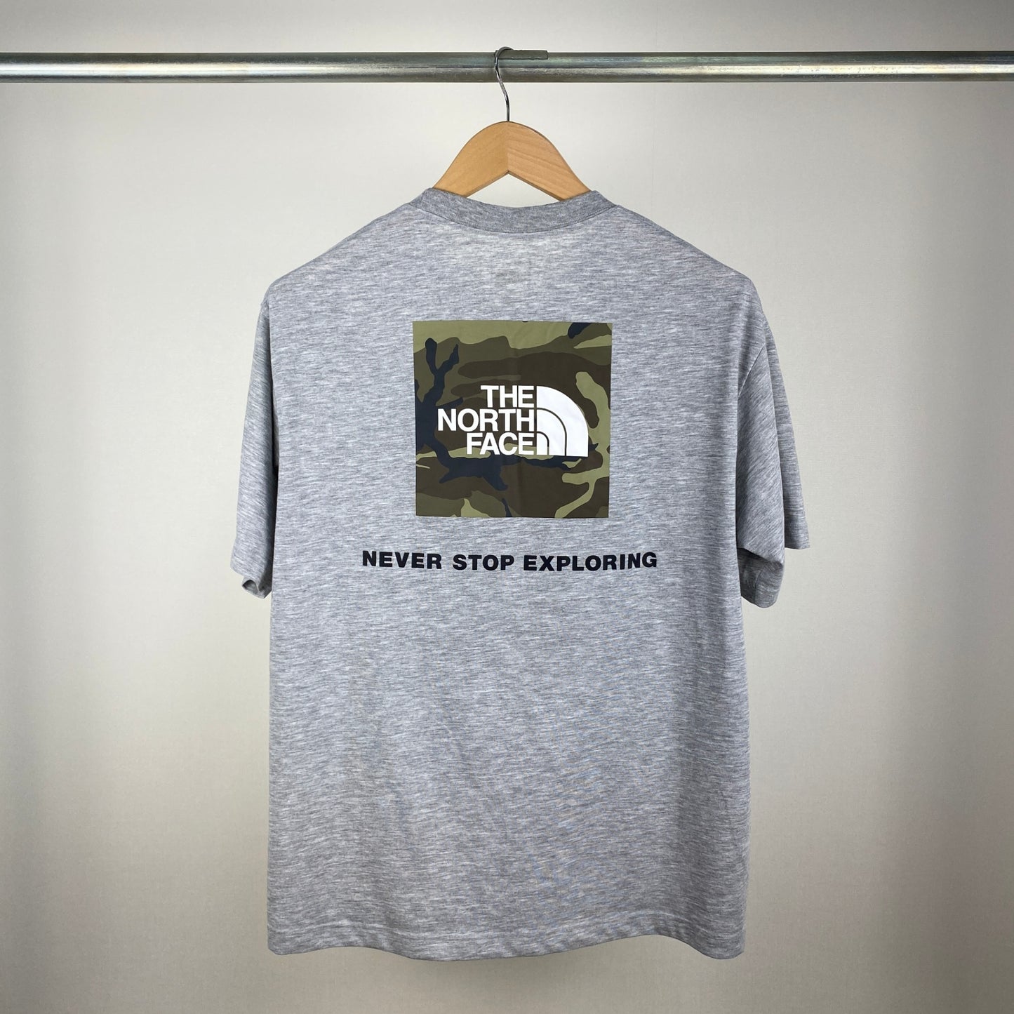 THE NORTH FACE 半袖Tシャツ メンズ XL グレー系【中古】