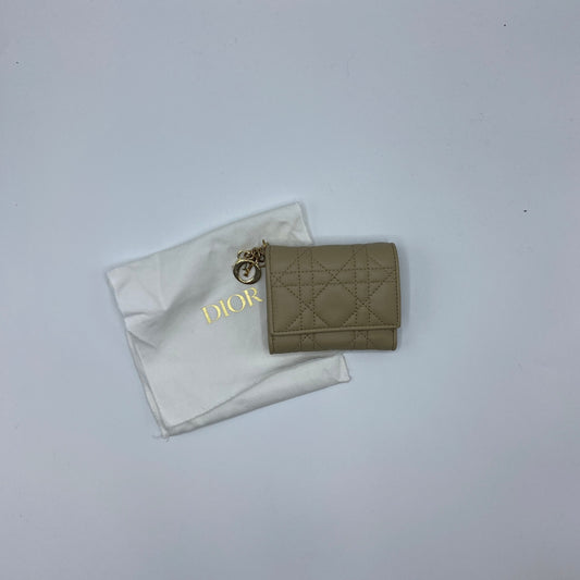 Dior 財布 レディーズ F ベージュ系【中古】