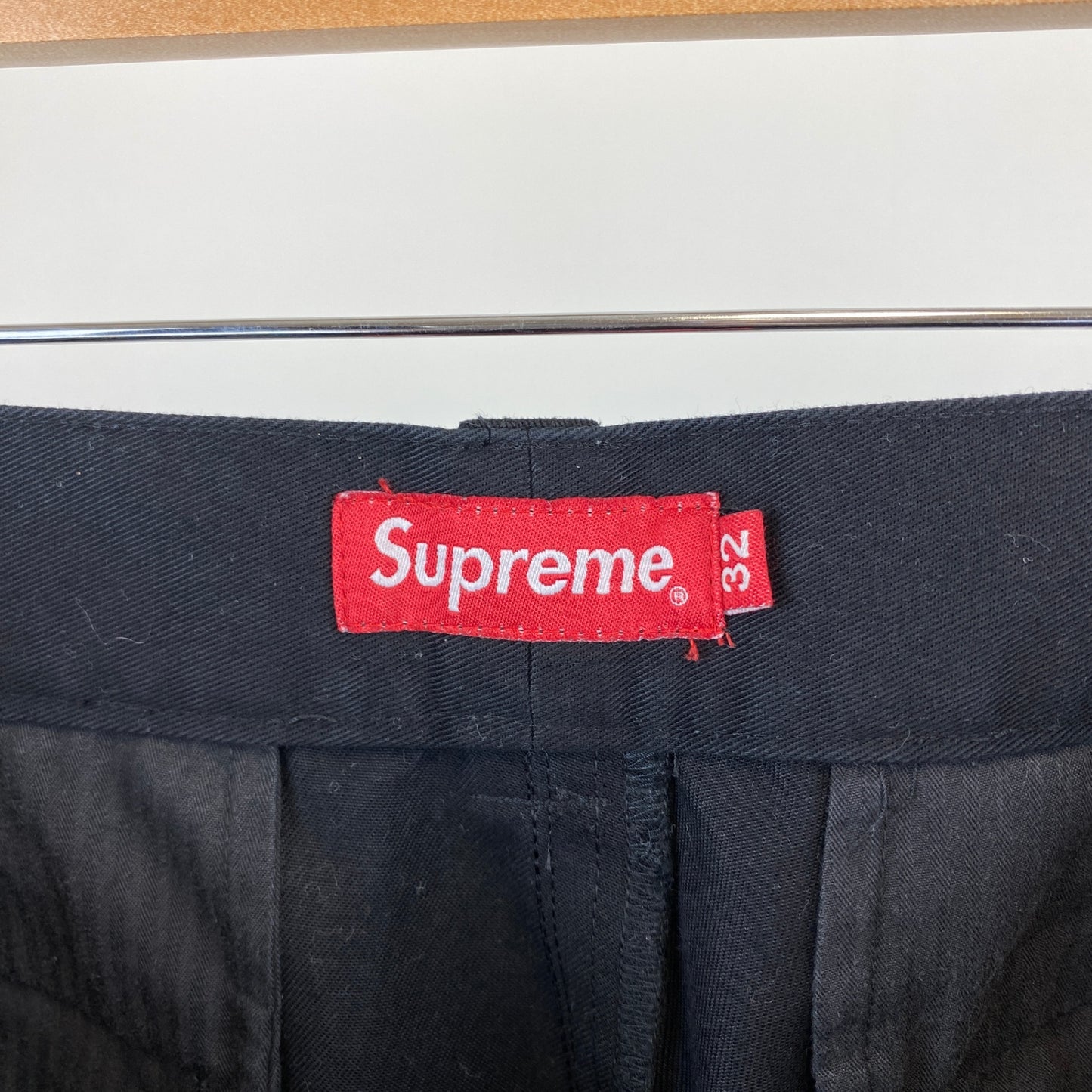 SUPREME チノパンツ メンズ M 黒系【中古】