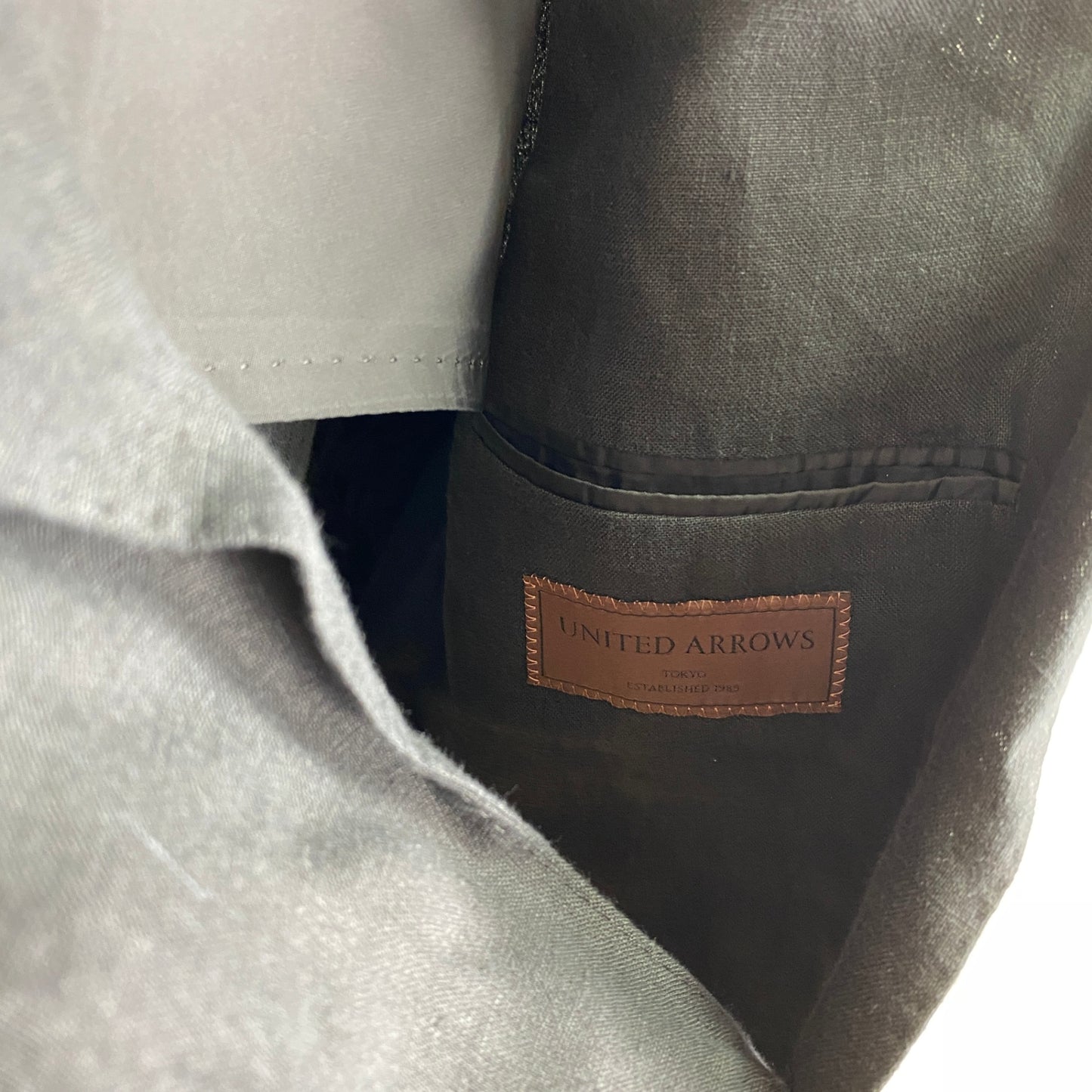 UNITED ARROWS テーラードジャケット メンズ XL 黒系【中古】