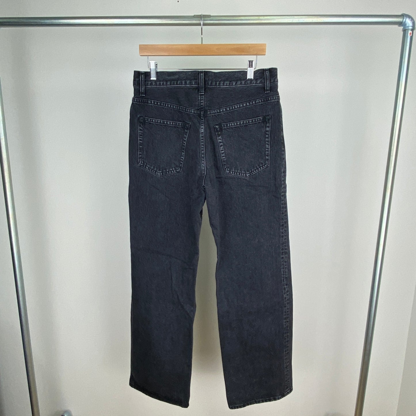 H BEAUTY & YOUTH デニムパンツ メンズ L 黒系【中古】