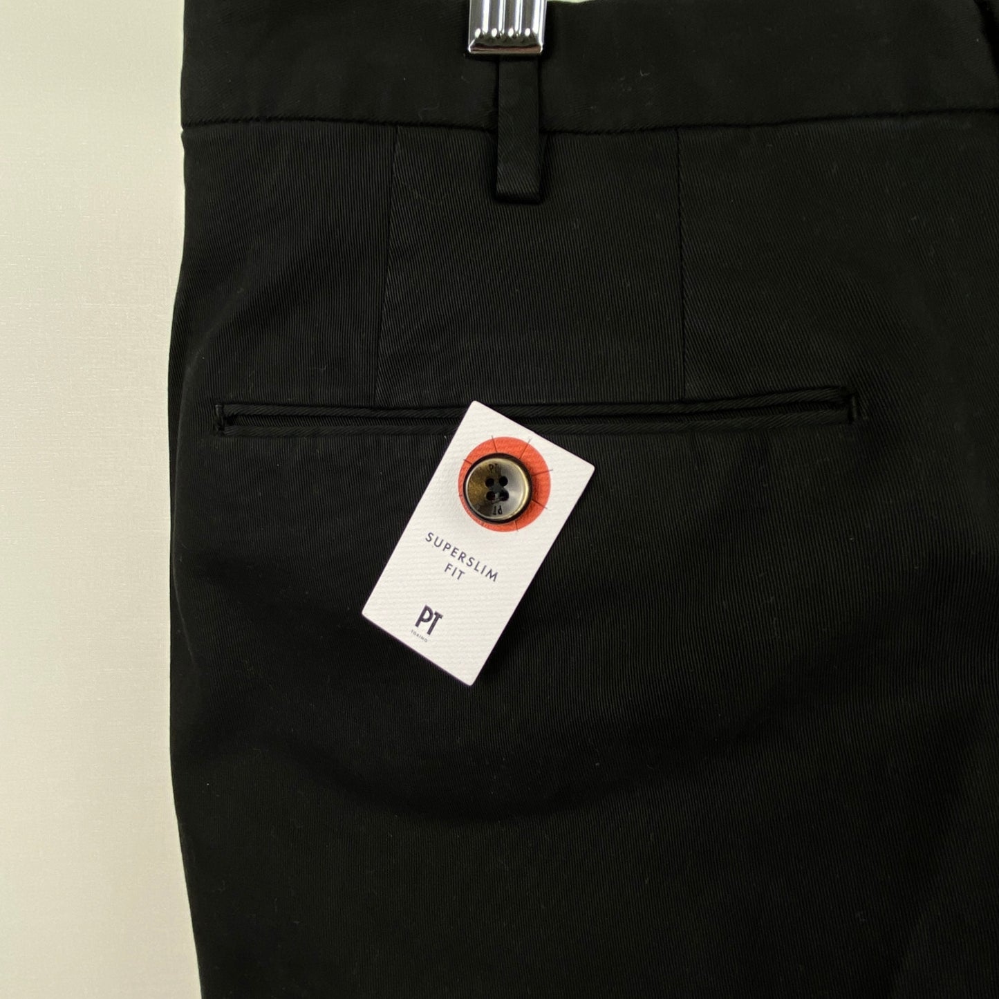 PT TORINO チノパンツ メンズ XL 黒系【中古】