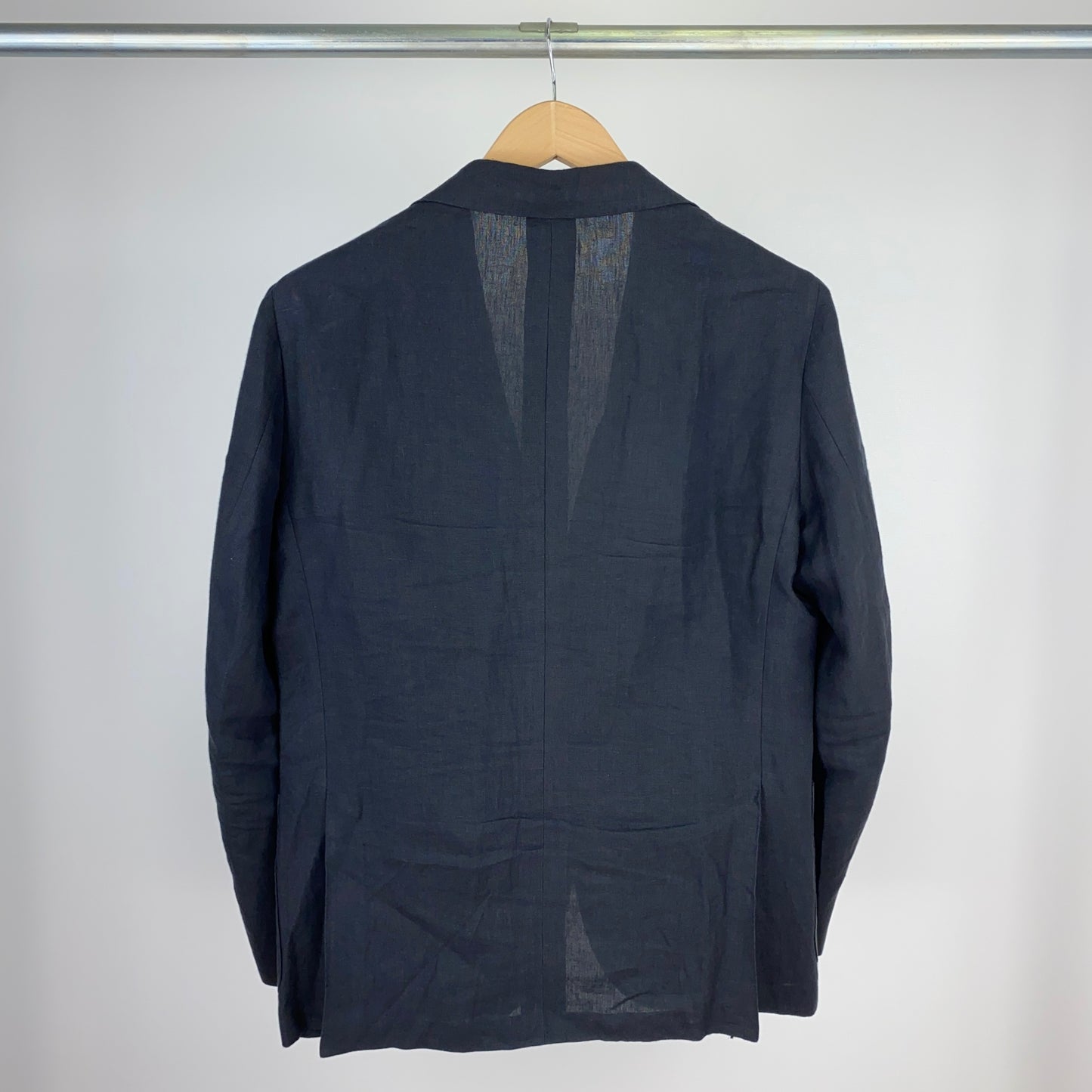 UNITED ARROWS リネンテイラードジャケット メンズ XL 黒系【中古】