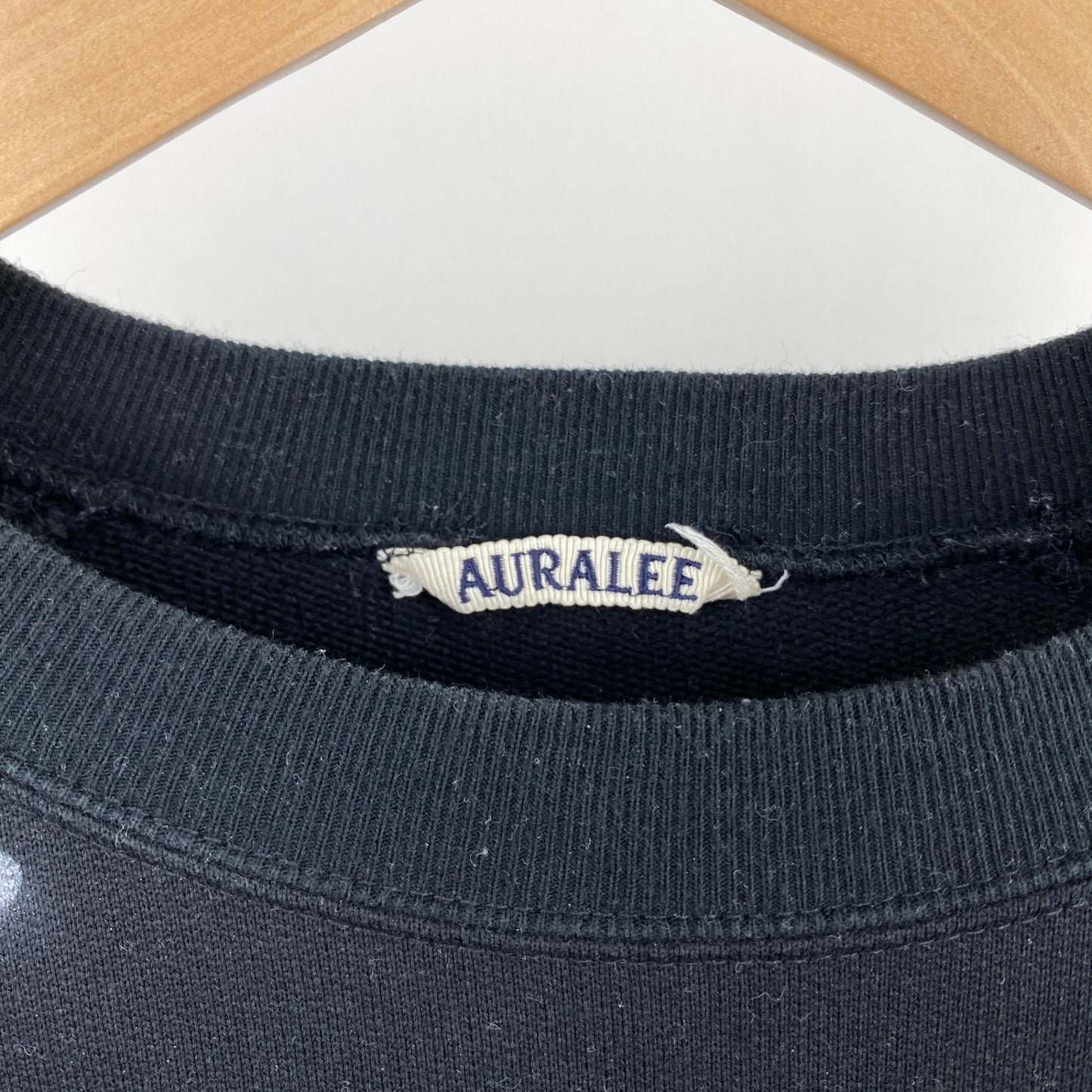 AURALEE スウェット メンズ XL 黒系【中古】