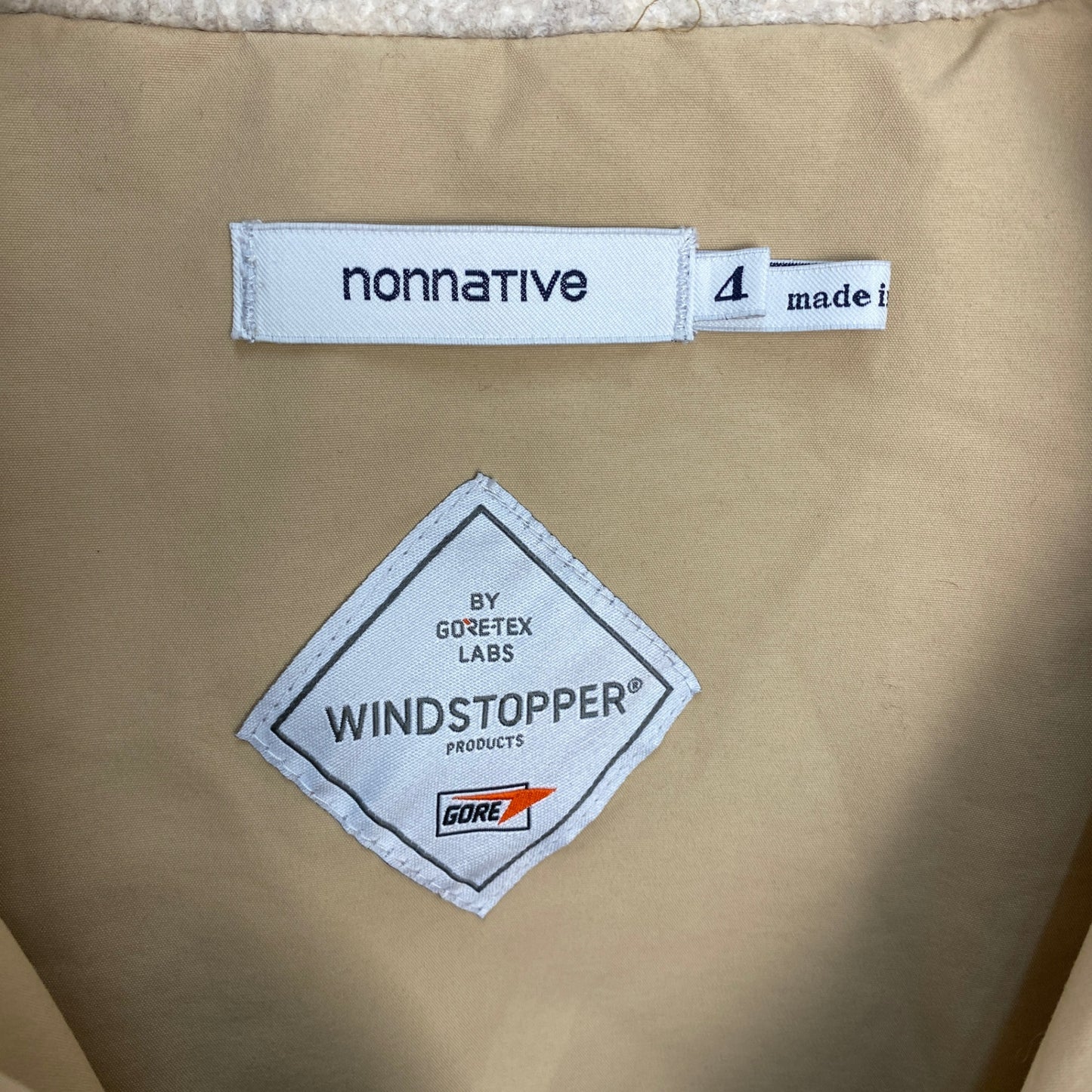 nonnative ボアブルゾン メンズ L ベージュ系【中古】