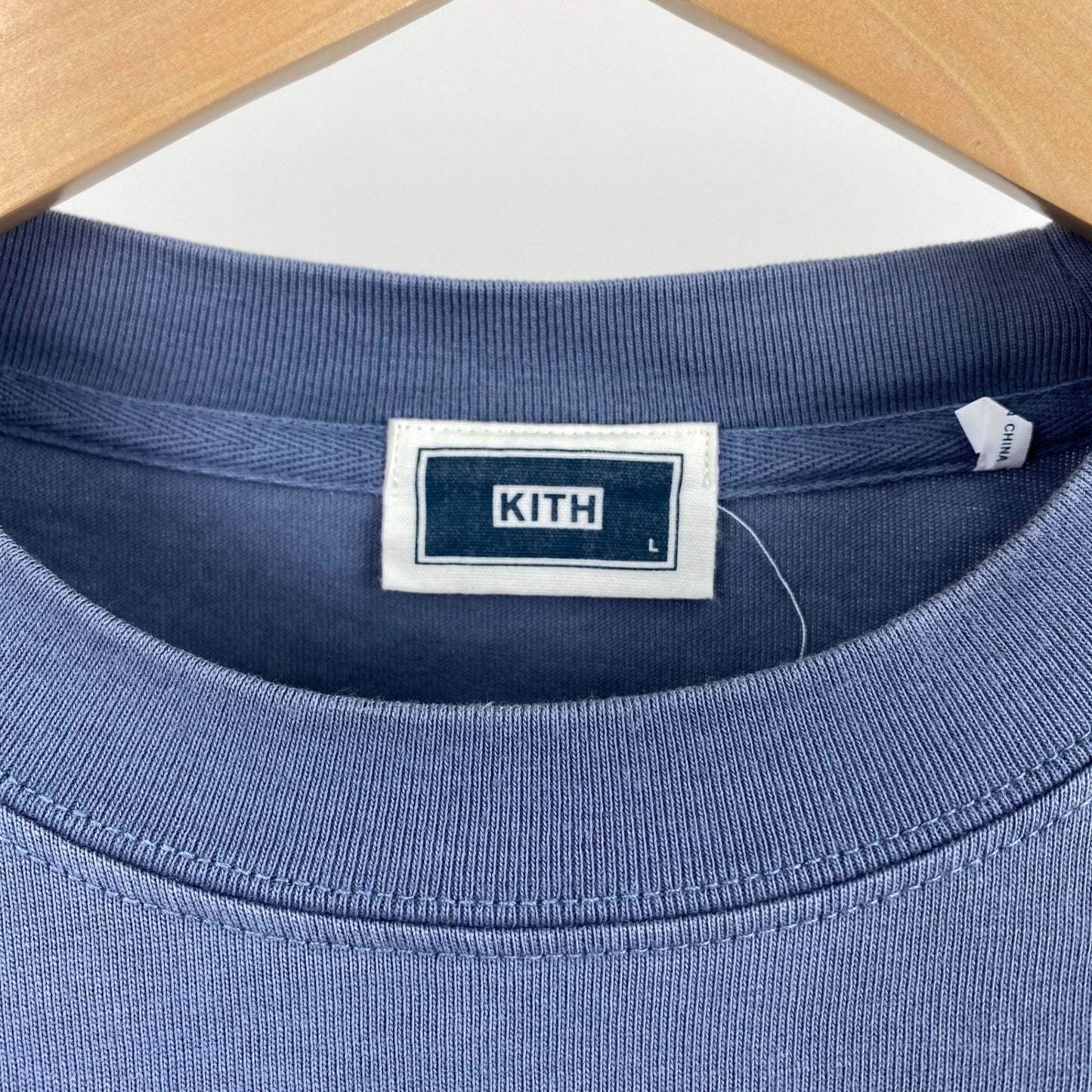 KITH ロンT メンズ L 青系【中古】