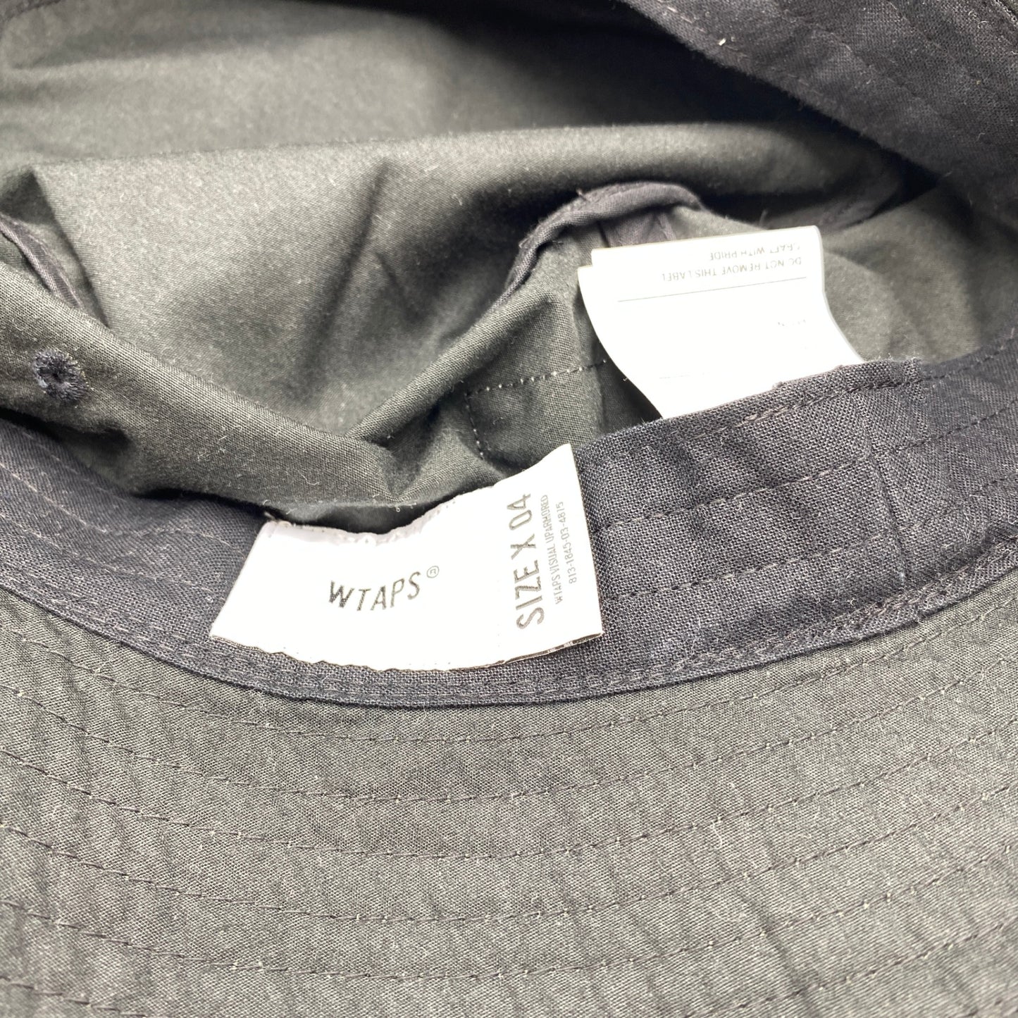 Wtaps バケットハット メンズ XL 黒系【中古】