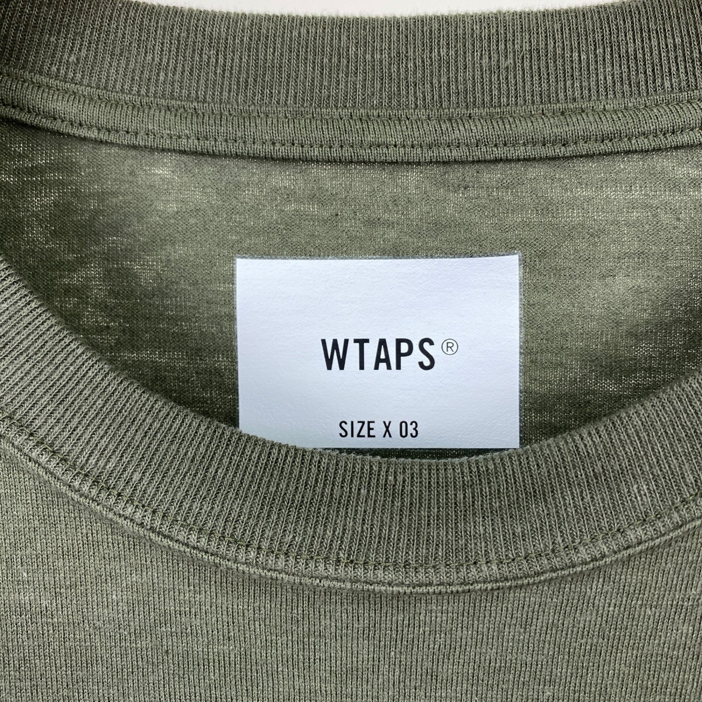 WTAPS 半袖Tシャツ メンズ L カーキ系【中古】