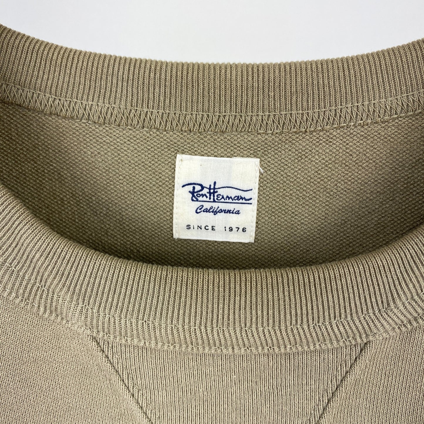 Ron Herman 半袖スウェット メンズ M カーキ系【中古】