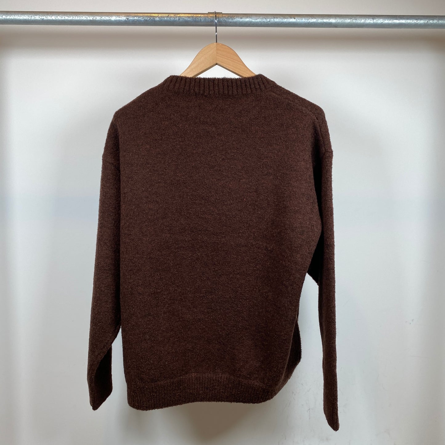 MONKEY TIME クルーネックニット メンズ XL 茶系【中古】