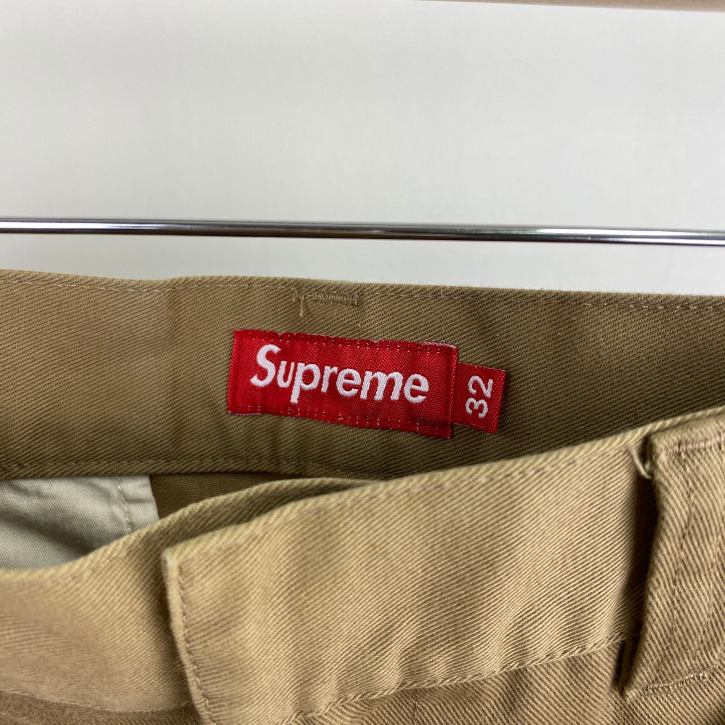 SUPREME ワークパンツ メンズ M ベージュ系【中古】