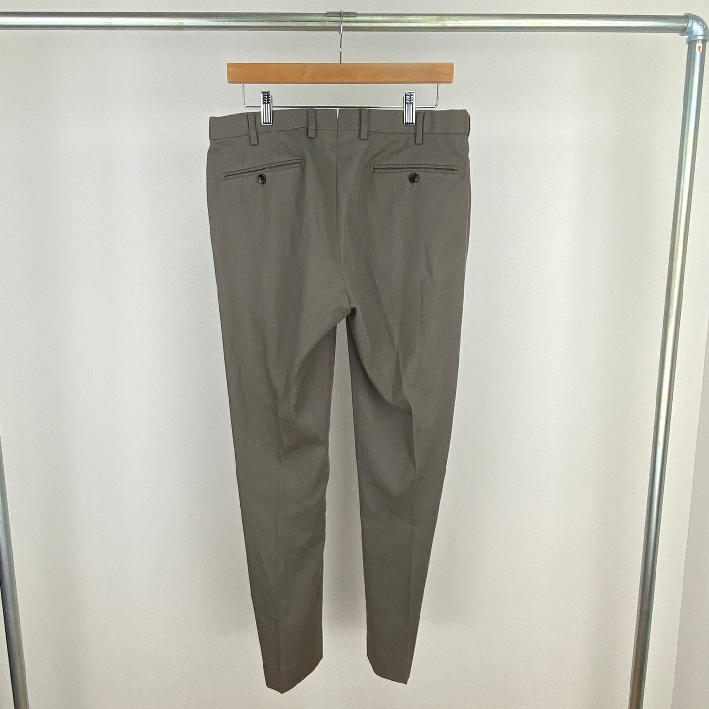 UNITED ARROWS スラックスパンツ メンズ L カーキ系【中古】