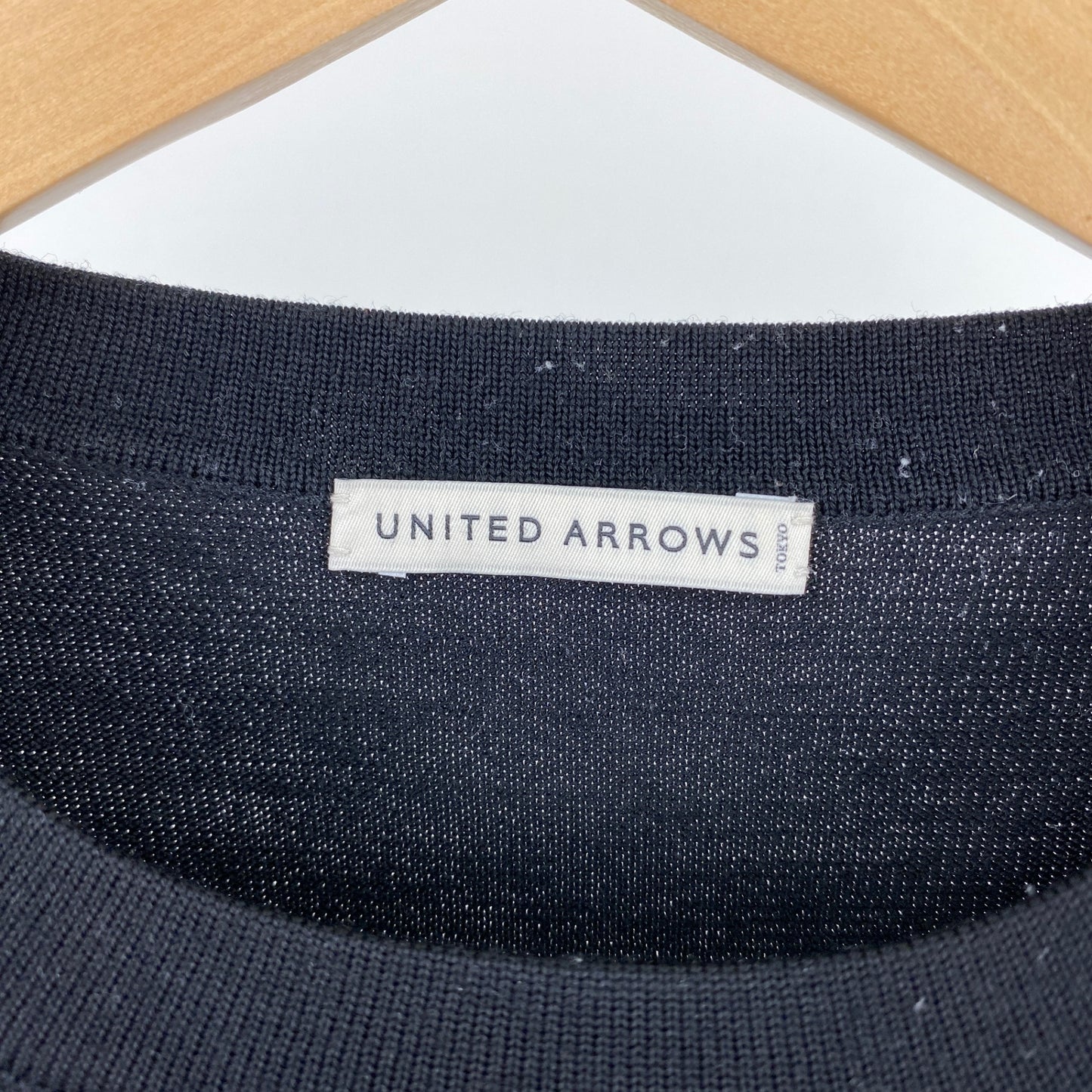 UNITED ARROWS 長袖ニット メンズ XL 黒系【中古】