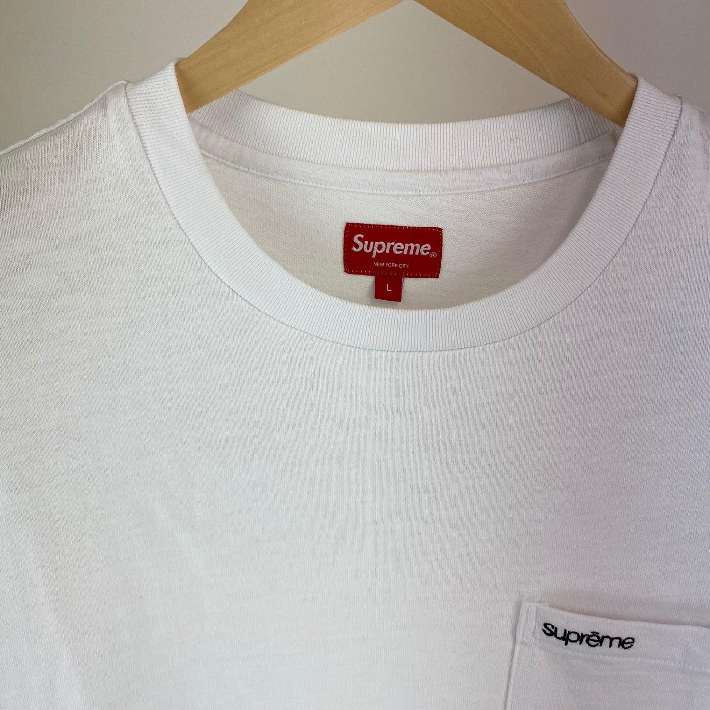 SUPREME Tシャツ メンズ L 白系【中古】