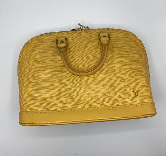 LOUIS VUITTON ハンドバッグ レディーズ F 黄系【中古】