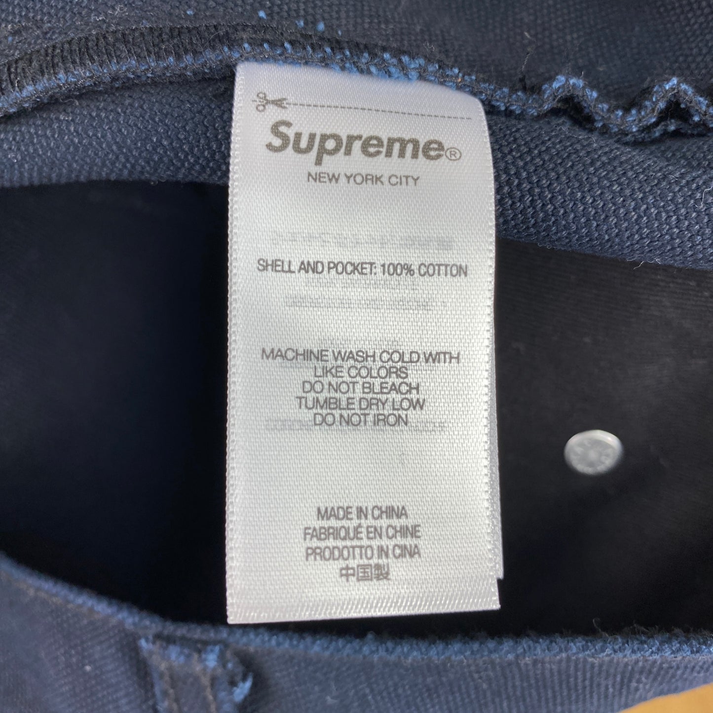 SUPREME ペインターパンツ メンズ M 黒系【中古】