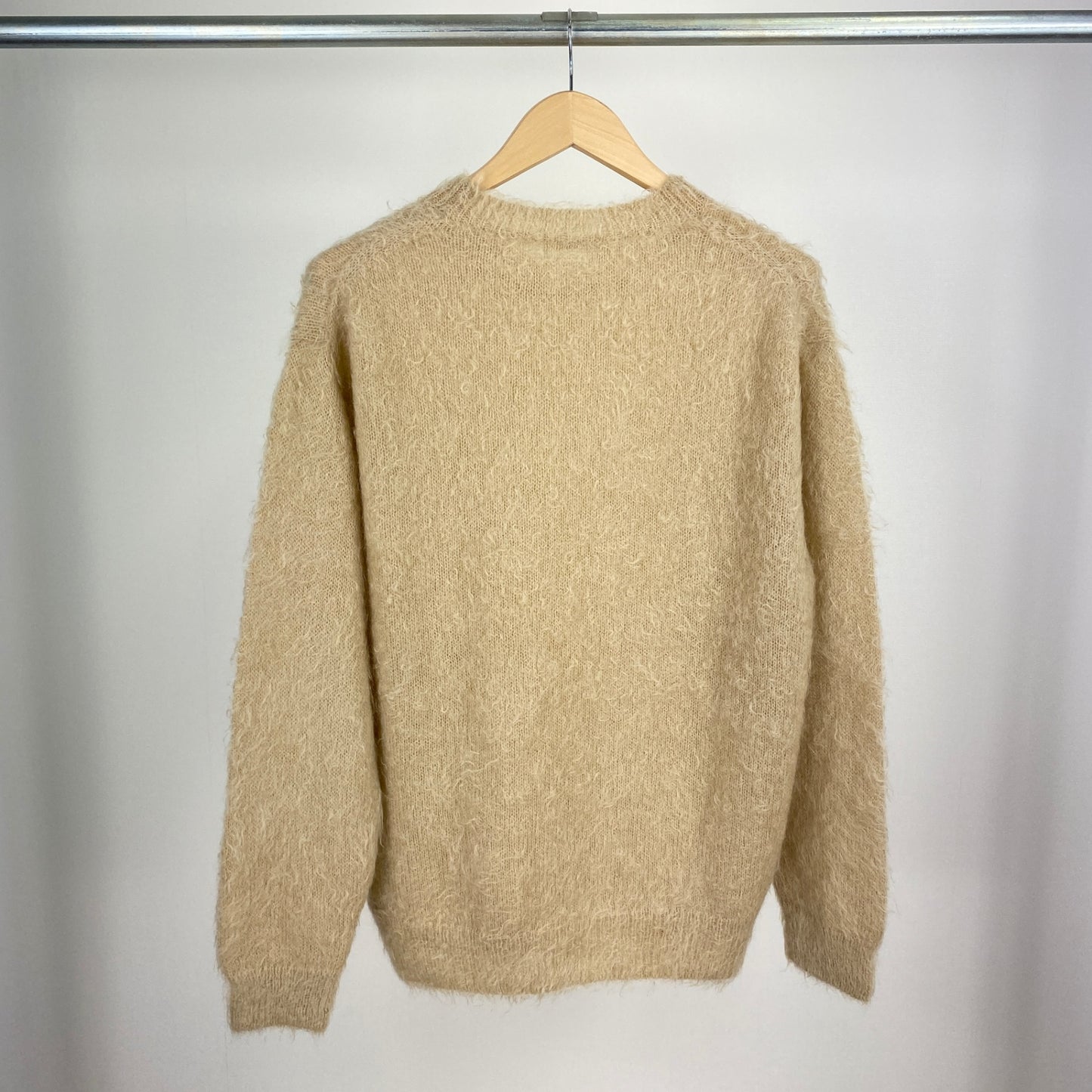 AURALEE 長袖ニット メンズ L ベージュ系【中古】
