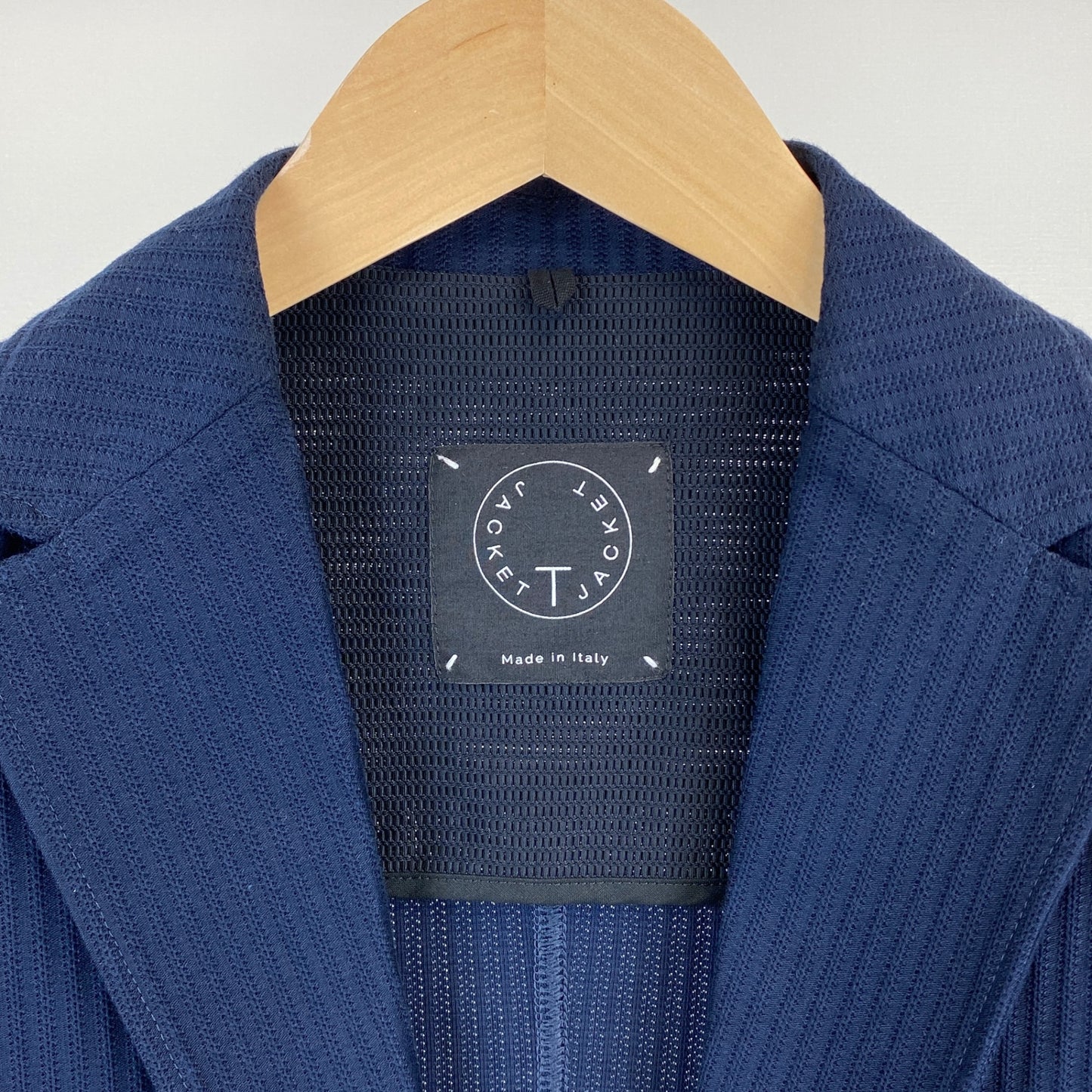 T-JACKET ジャケット L 紺系【中古】