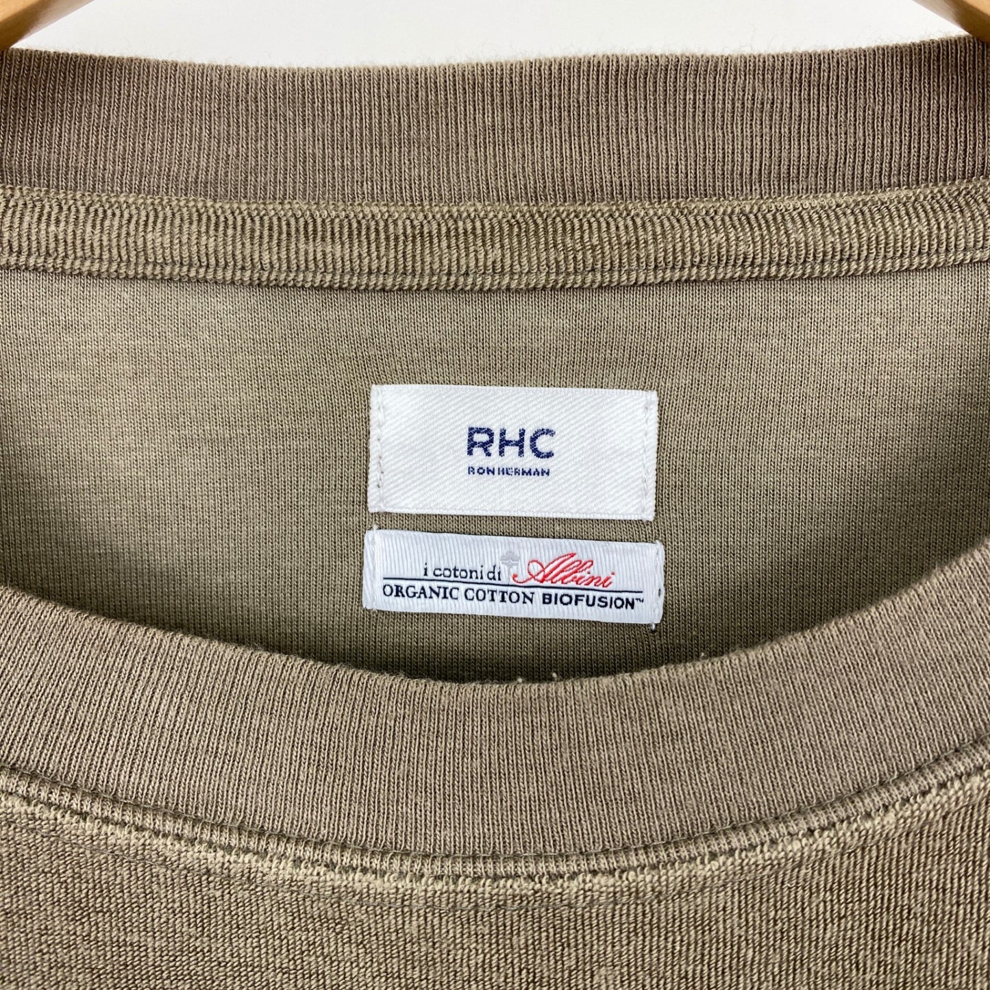 RHC 半袖Tシャツ メンズ L カーキ系【中古】