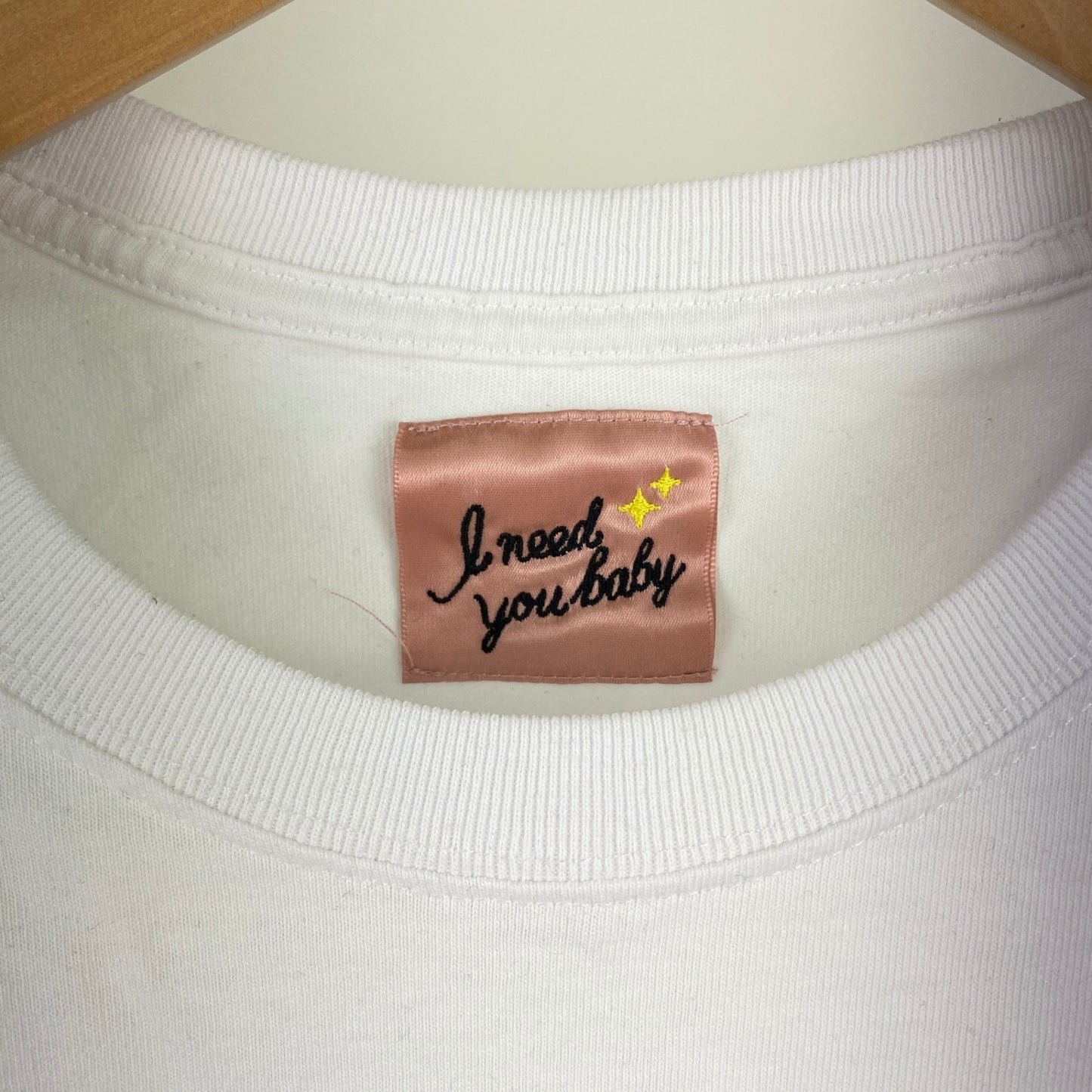 I NEED YOU BABY 半袖Tシャツ メンズ L 白系【中古】