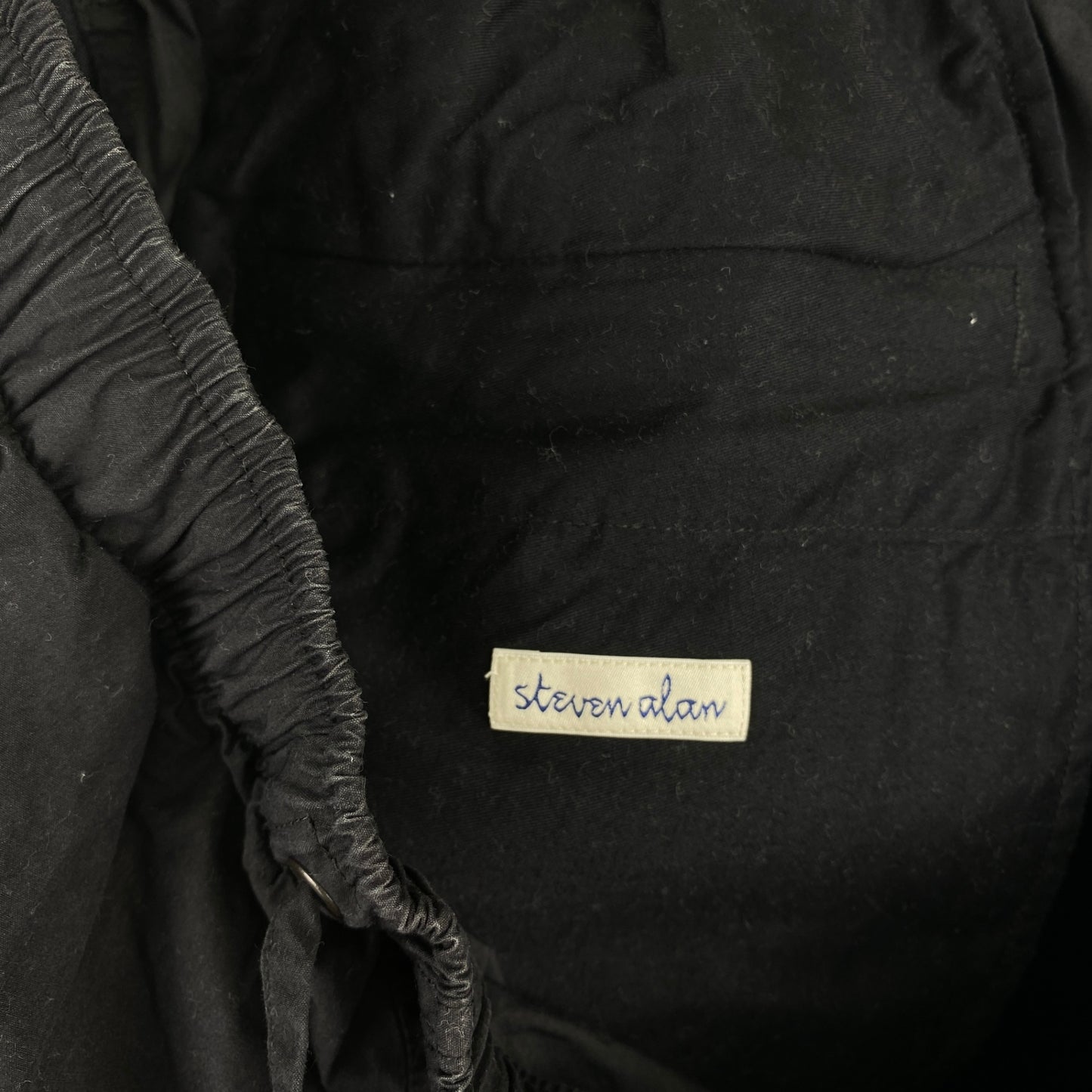 Steven alan ショートパンツ メンズ M 黒系【中古】